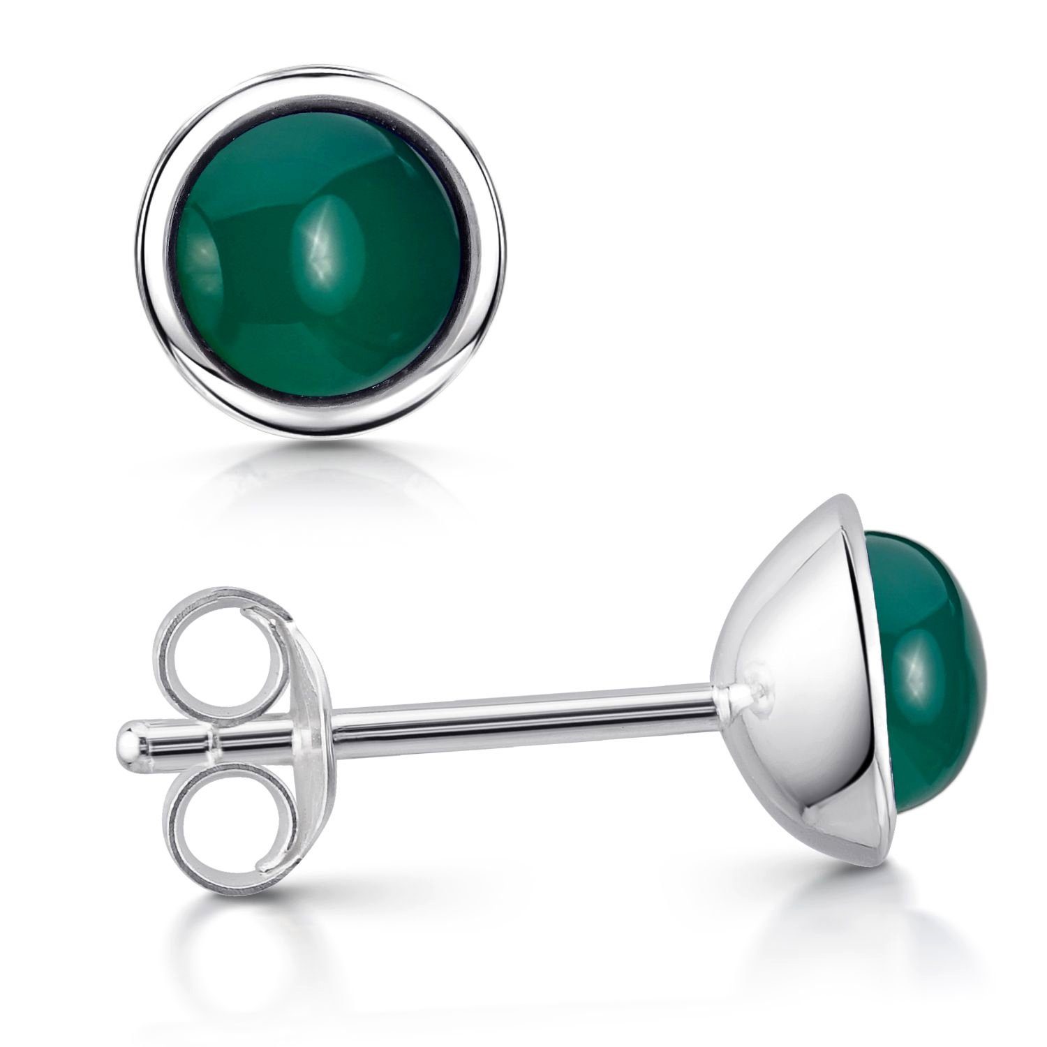 Materia Paar Ohrstecker Damen Edelstein Ohrringe günstig online kaufen