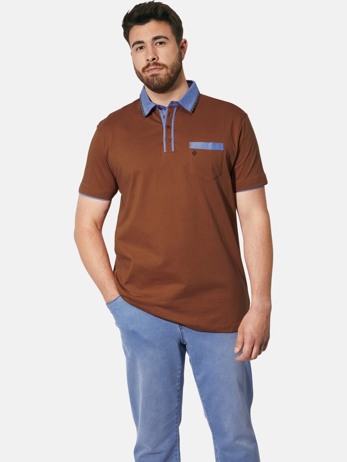 Charles Colby Poloshirt EARL WILLMER mit günstig online kaufen