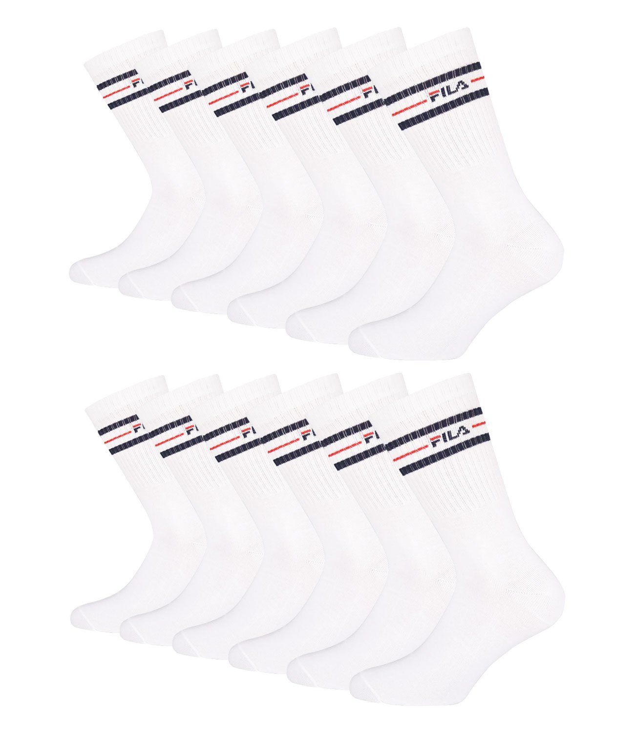 Fila Tennissocken Vintage Sportsocken (6-Paar) mit günstig online kaufen