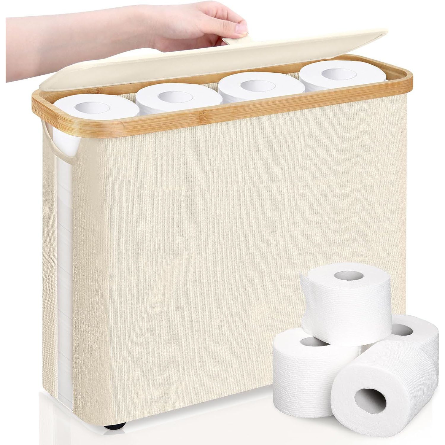 Refined Living Toiletten-Ersatzrollenhalter Toilettenpapierhalter für 12 günstig online kaufen