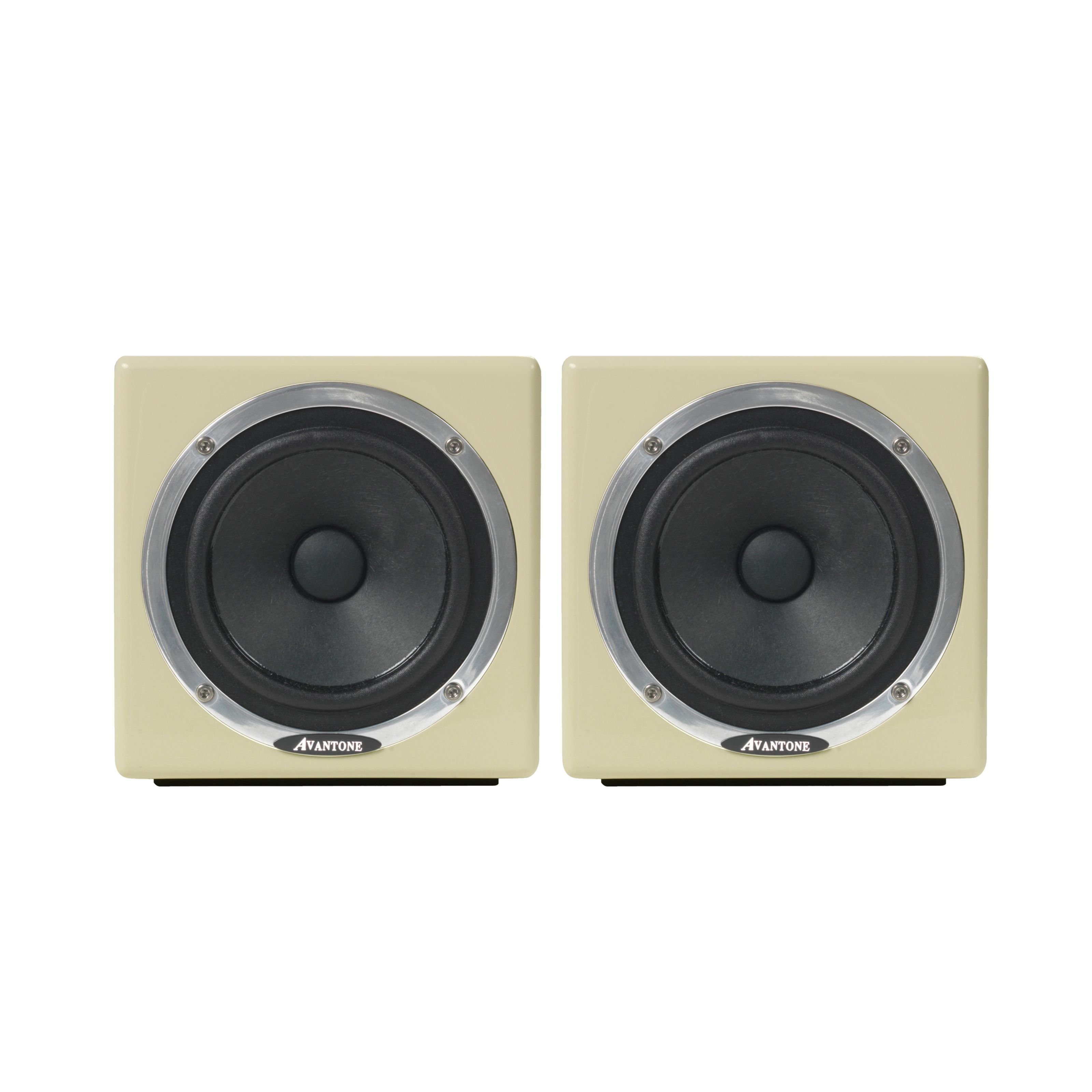 (MixCubes Studiomonitor passive Lautsprecher / cream passiv Avantone Paar)