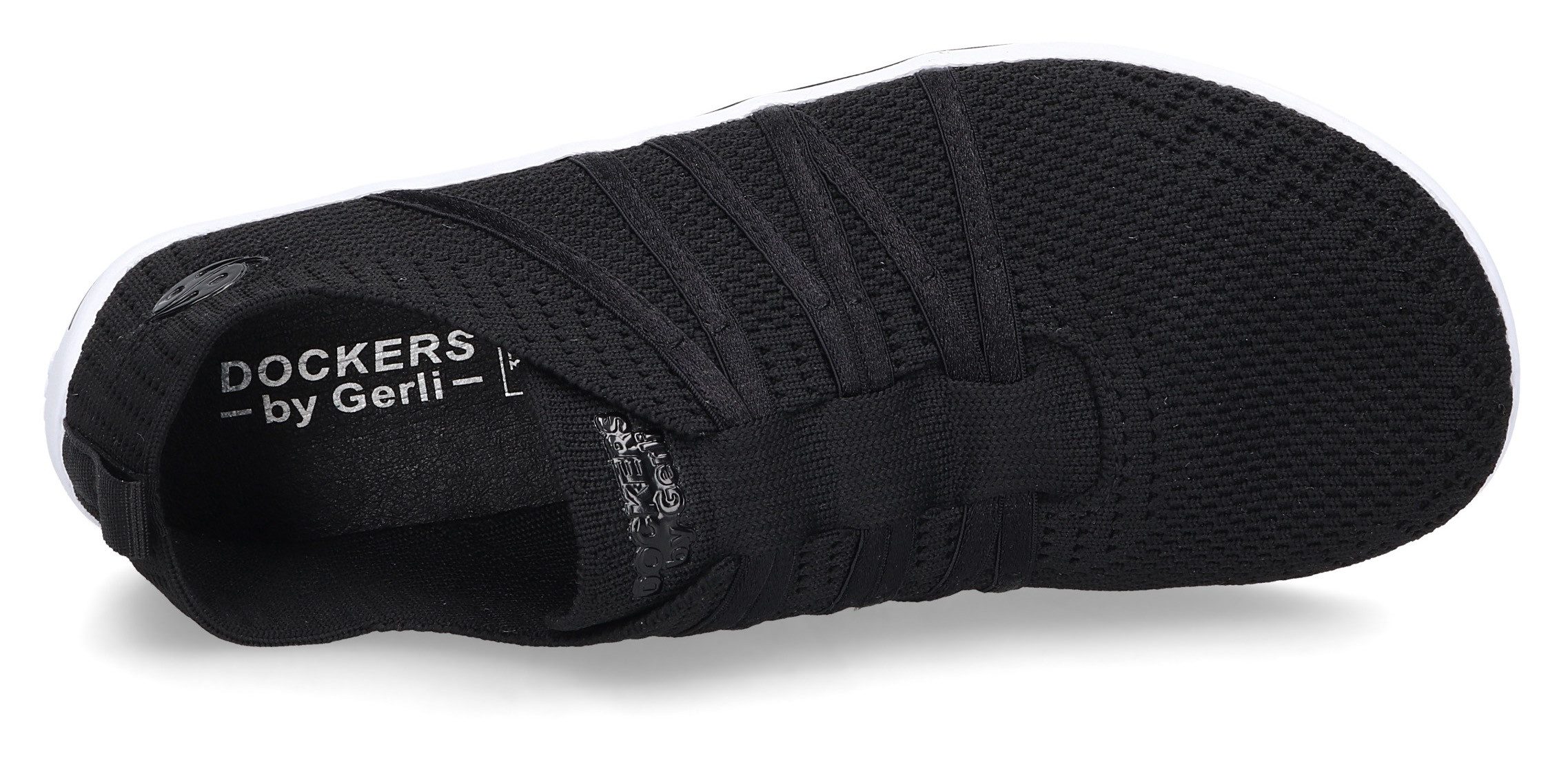 Dockers by Gerli Barfußschuh, Schlupfschuh, Sneaker, Sommerschuh in lässiger Strick-Optik