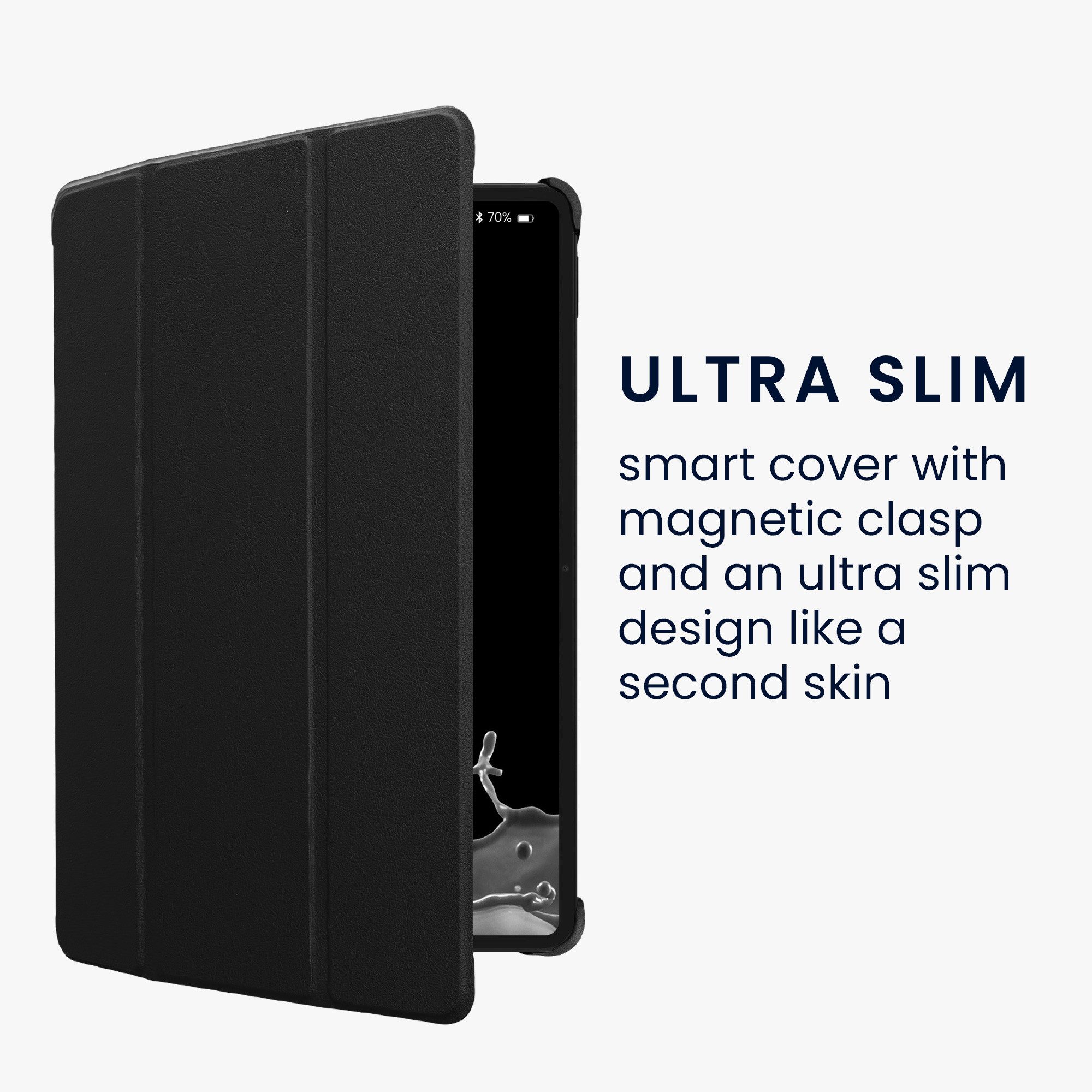 kwmobile Tablet-Hülle Hülle für Xiaomi Pad 6, Tablet Smart Cover Case Schutzhülle mit Ständer