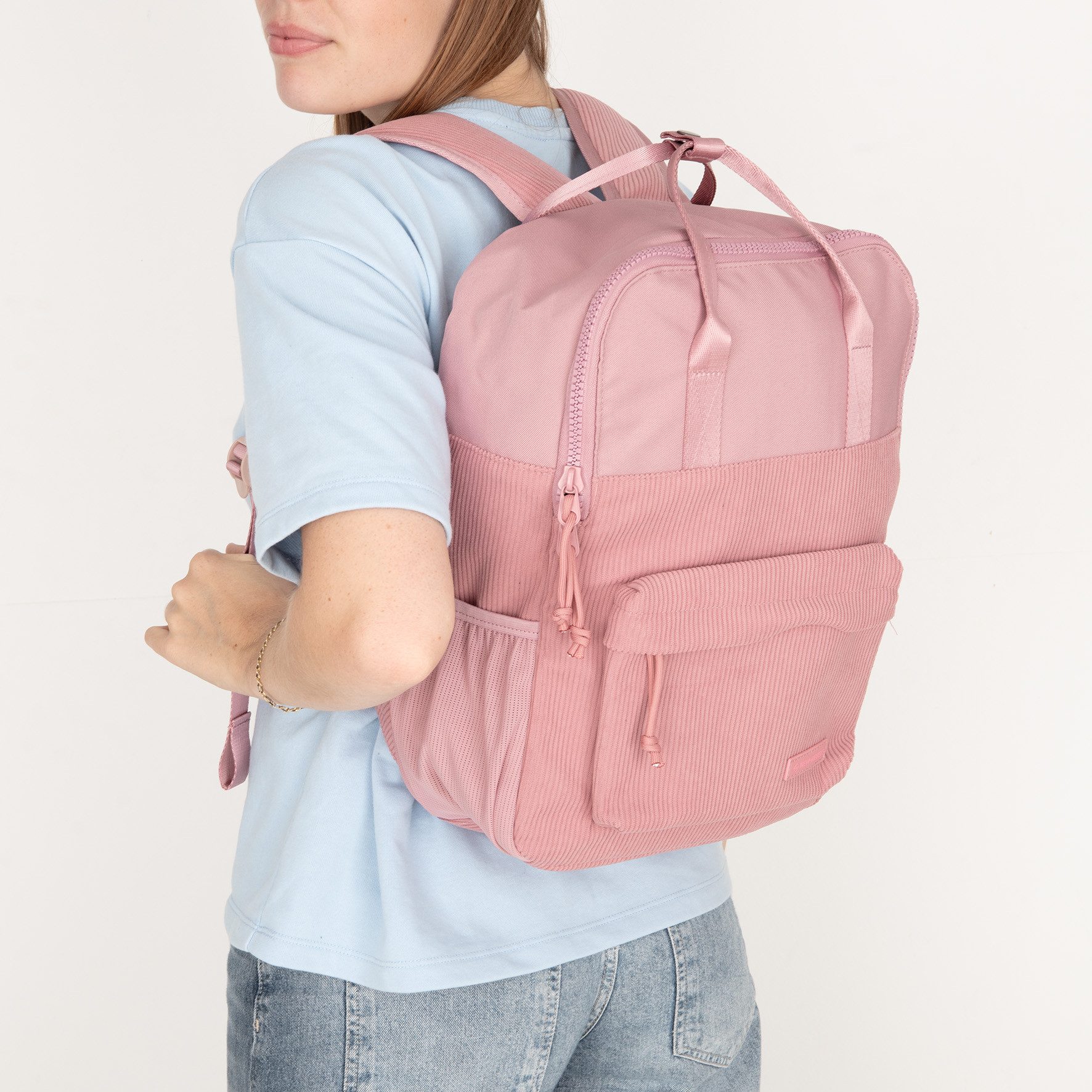 NEW REBELS Cityrucksack Rucksack Ribbi Springfield mit Kordoptik & Tabletfach
