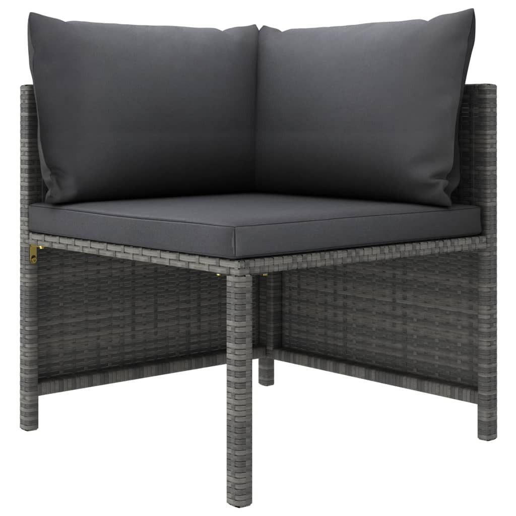 vidaXL Gartenlounge-Set 6-tlg. Garten-Lounge-Set mit Kissen günstig online kaufen