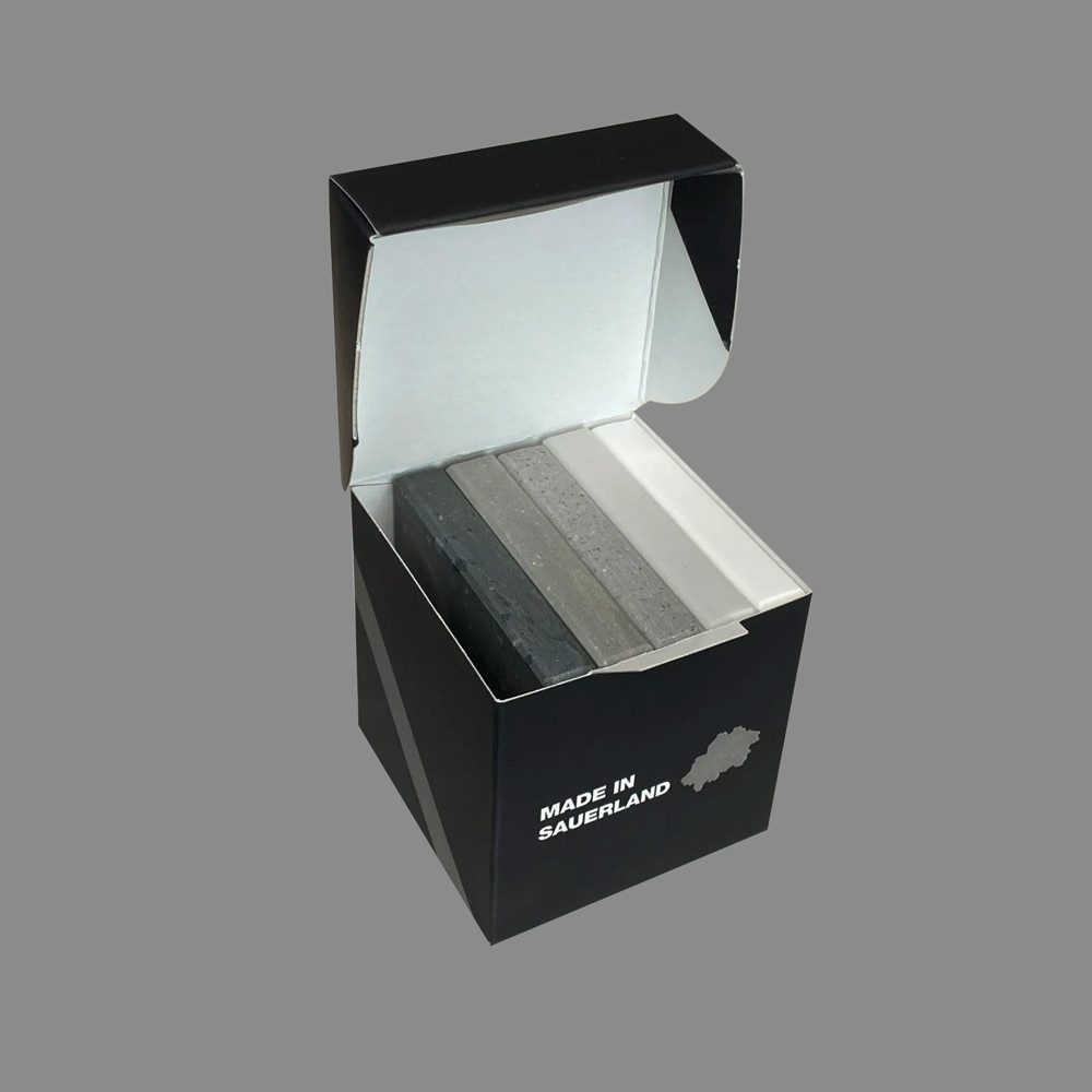 Henneke Waschtischplatte Farbmuster-Box Corian®