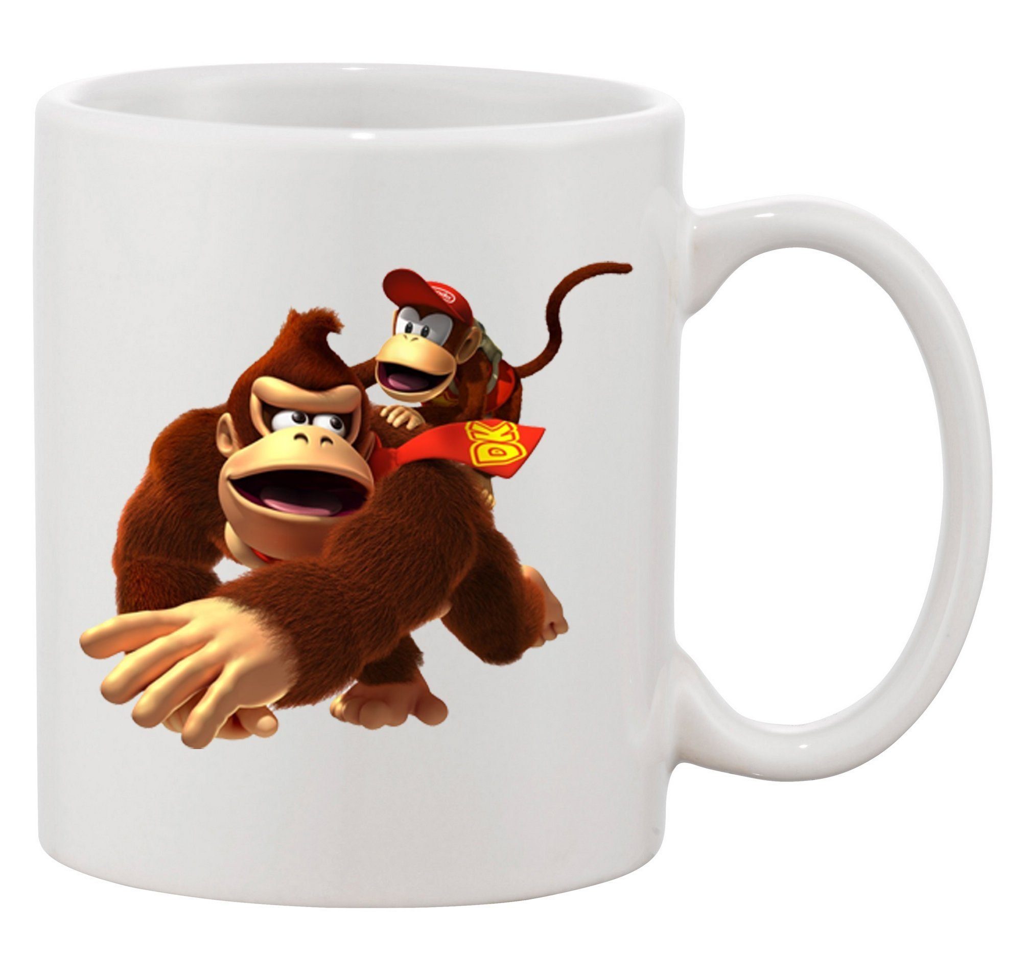Blondie & Brownie Tasse Donkey Diddy Kong Spiele Konsole Super Retro, Keramik