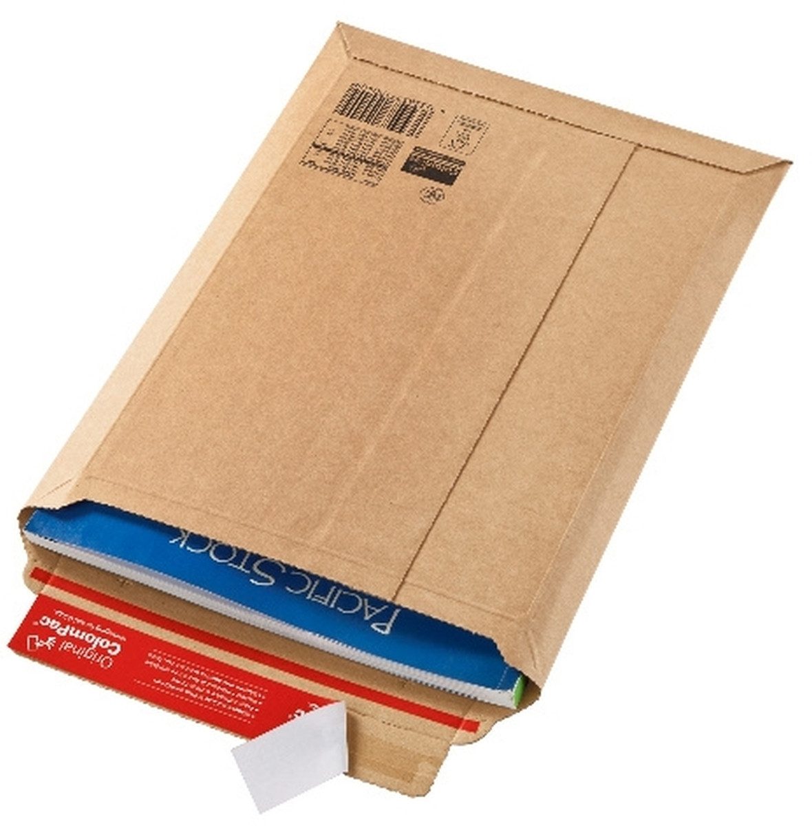 COLOMPAC Versandtasche Wellpappversandtasche 290x400x-50mm braun