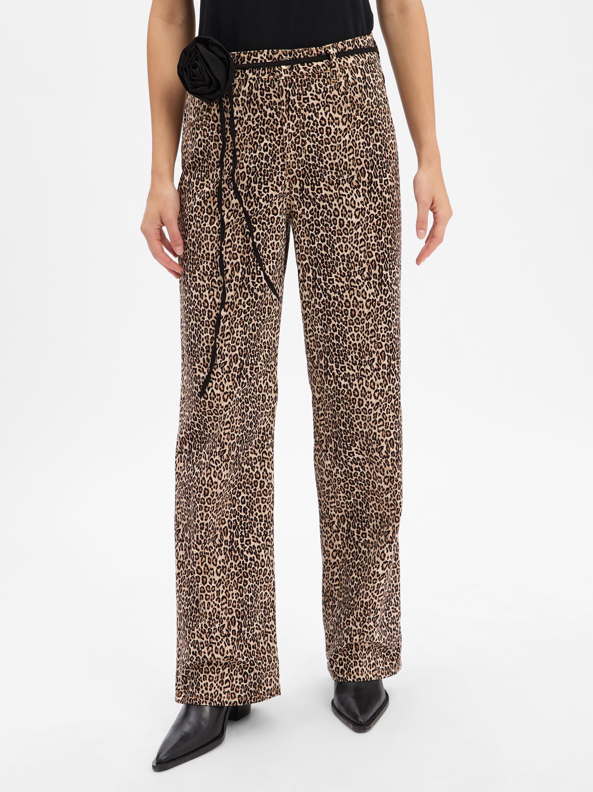 Liu Jo Bundfaltenhose Baggy Rose