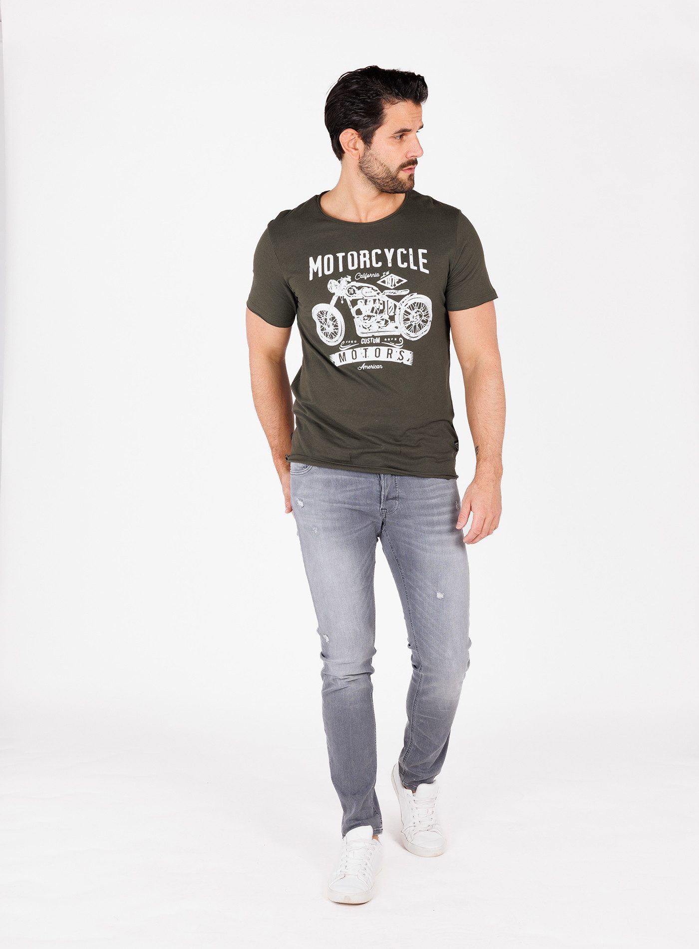 Key Largo T-Shirt MT OREGON TRAIL round (1er)