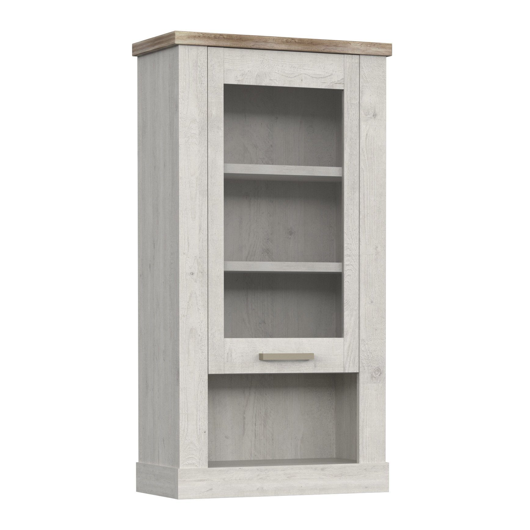 Newroom Hängeschrank Pinie Weiß 71 cm Hängeschrank Pinie Weiß Modern Wandschrank Wandschrank Wohnzimmer