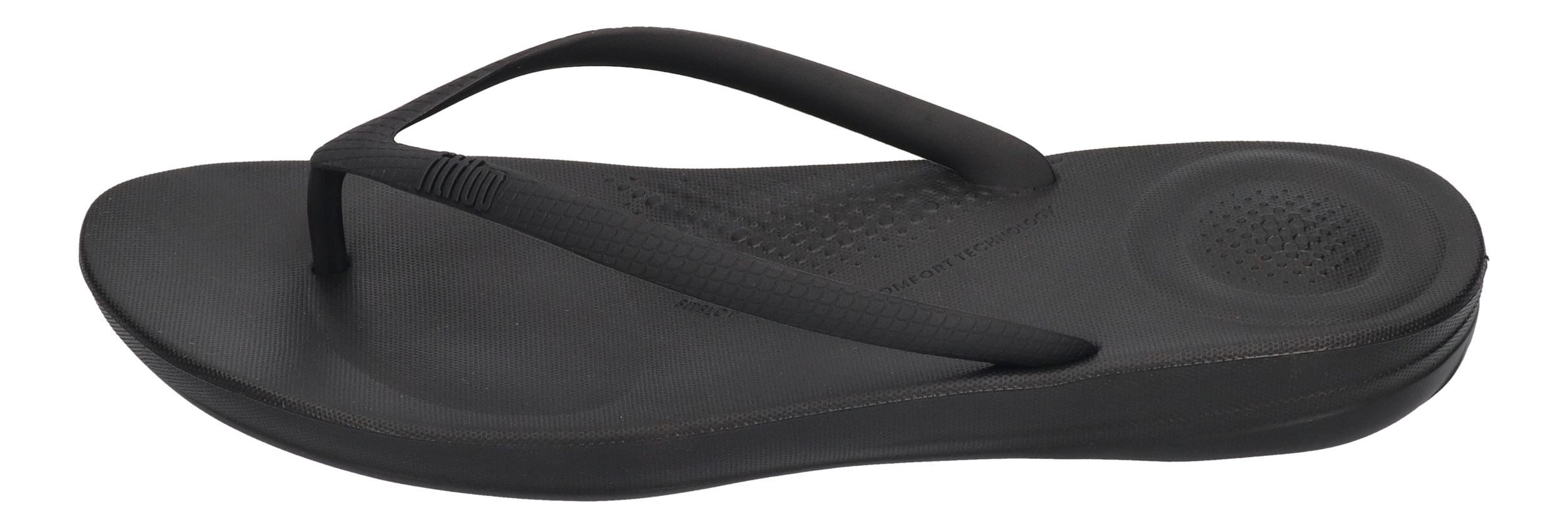 Fitflop IQUSHION ERGONOMIC FLIP Zehentrenner Black günstig online kaufen