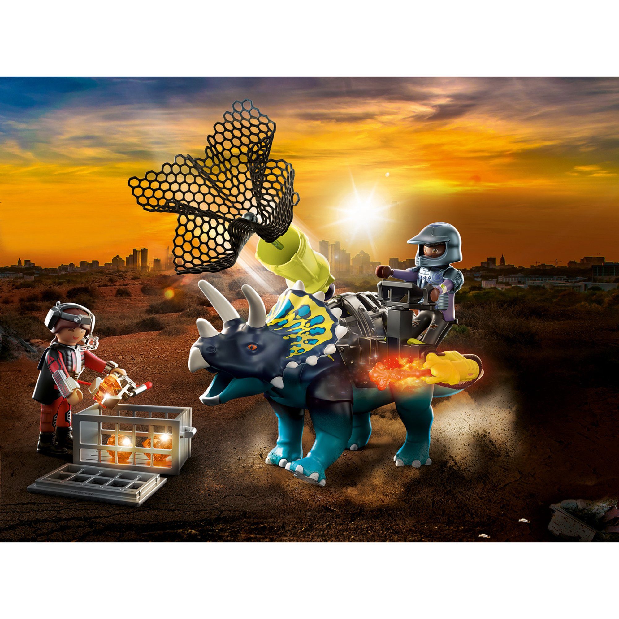 Playmobil® PLAYMOBIL Dino Rise Triceratops: Randale günstig online kaufen