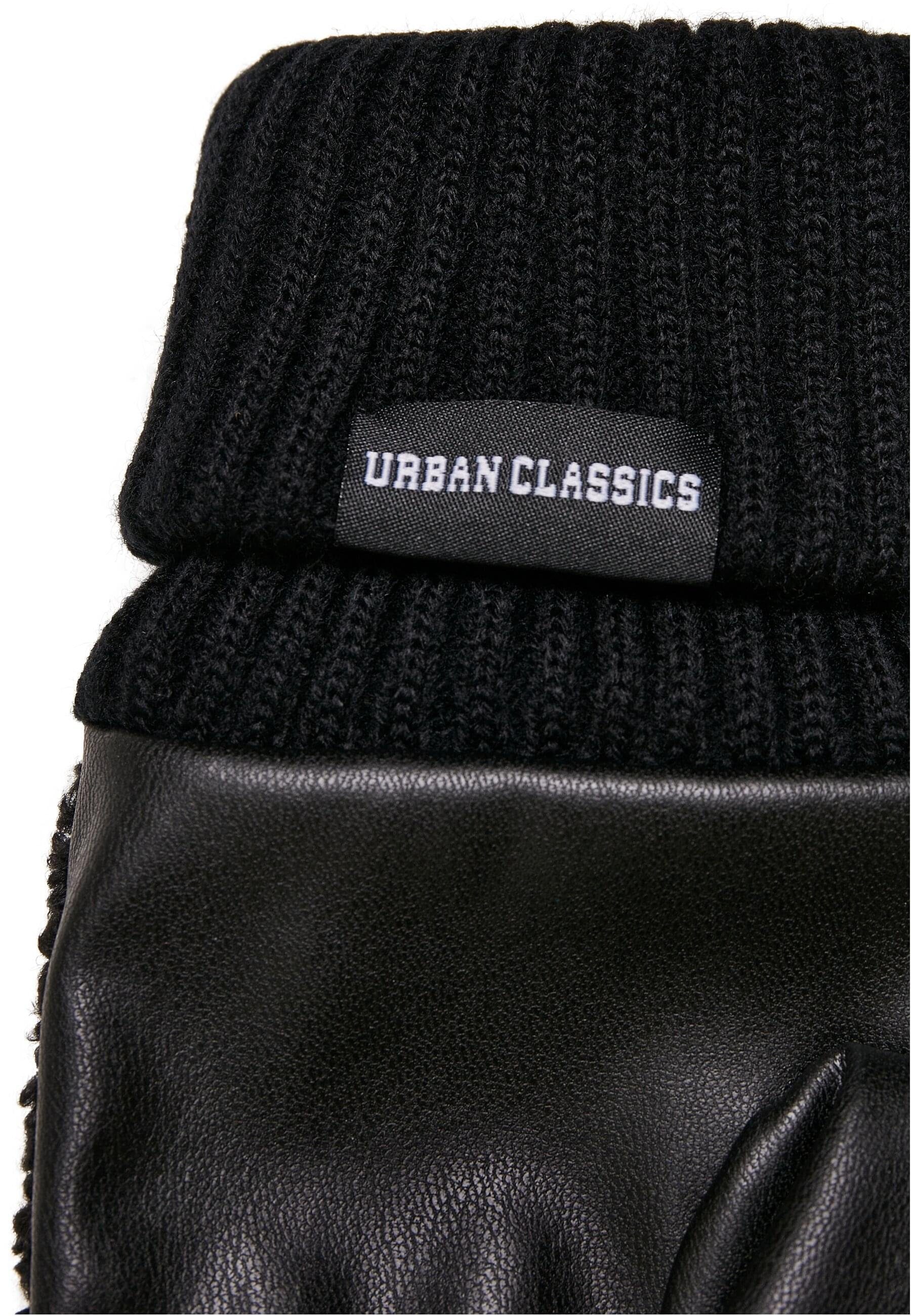 URBAN Unisex CLASSICS Leather Baumwollhandschuhe Sherpa Synthetic Gloves