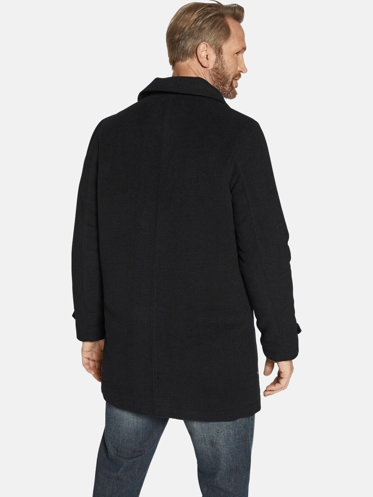 Jan Vanderstorm Wolljacke NORMEN mit Kentkragen günstig online kaufen