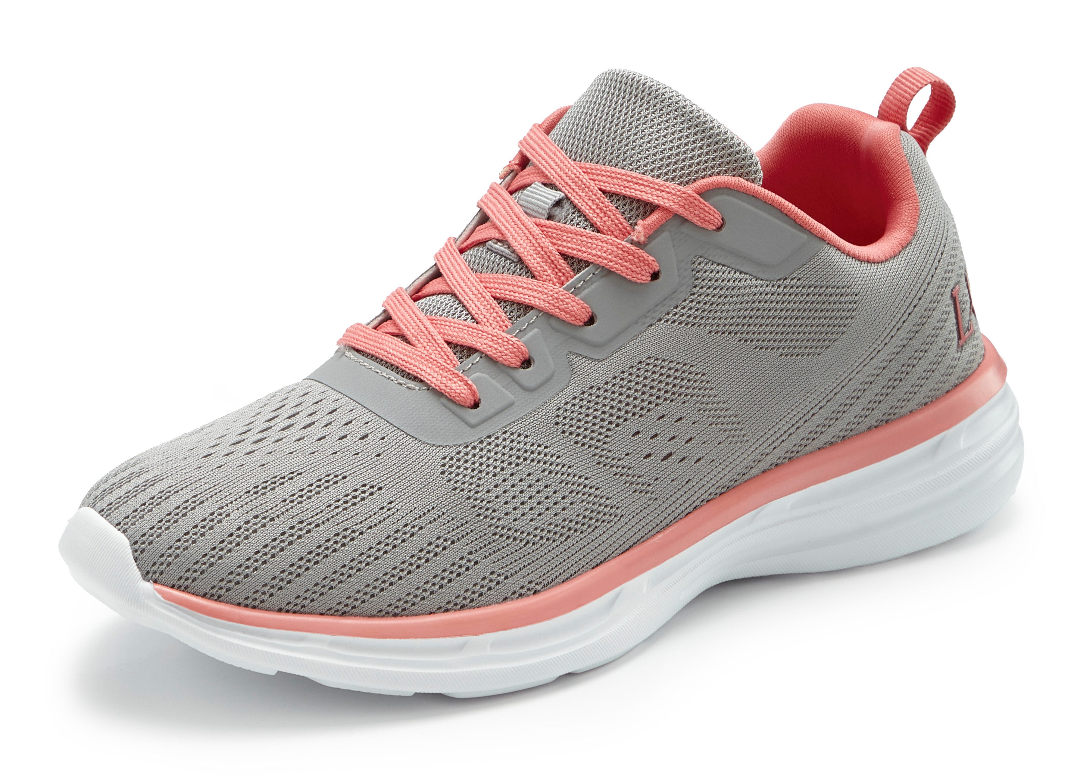 LASCANA Freizeitschuh, Halbschuh, Turnschuhe, Sneaker NEU mit farbigen Details im sportiven Look VEGAN