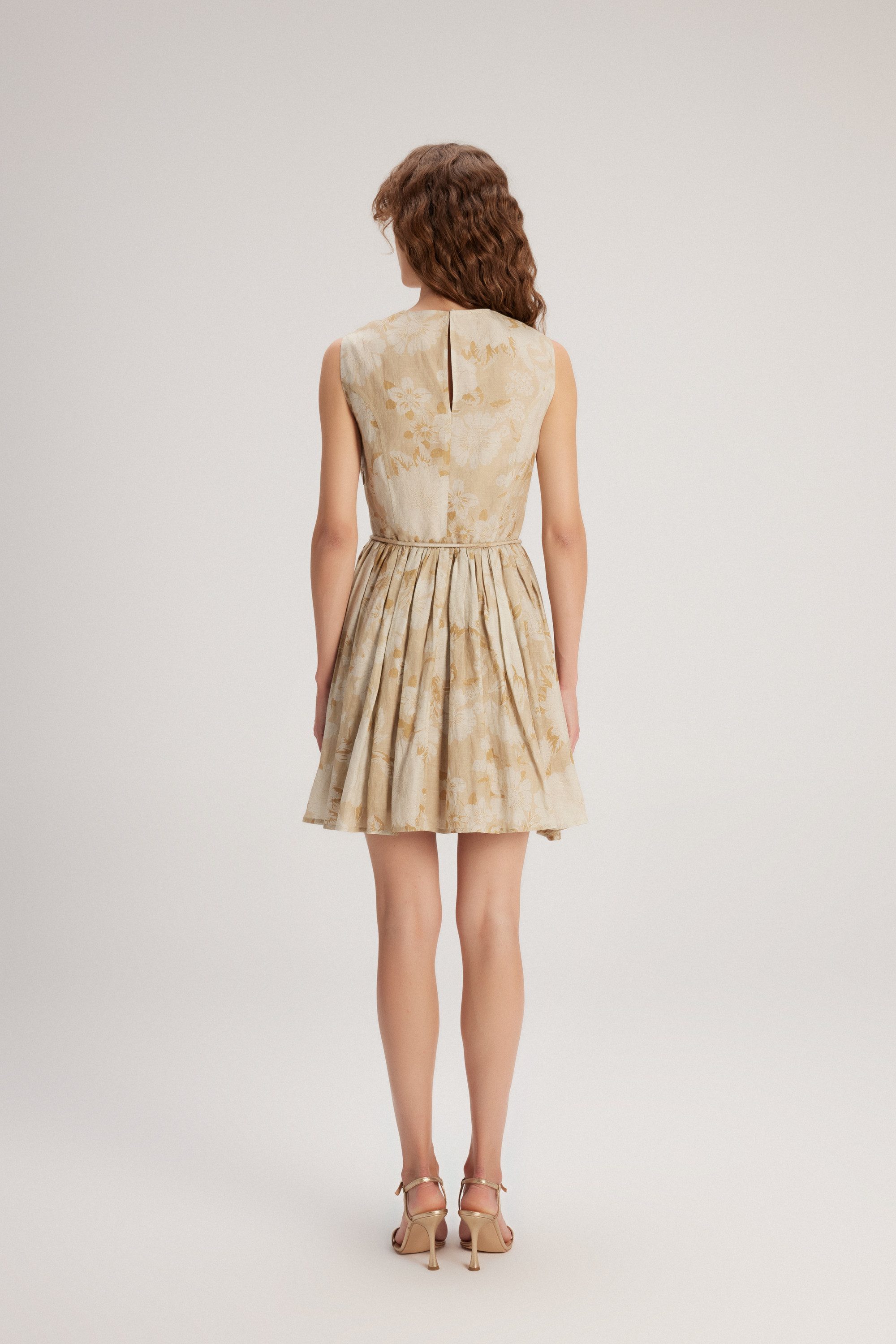 adL Sommerkleid Ärmelloses Minikleid