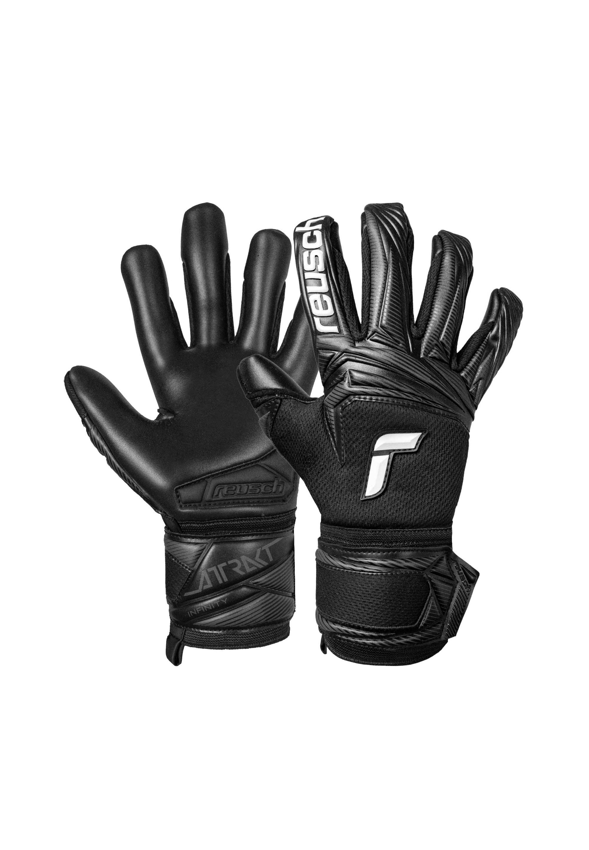 Reusch Torwarthandschuhe Attrakt Infinity Evolution NC mit atmungsaktiven Mesh-Einsätzen