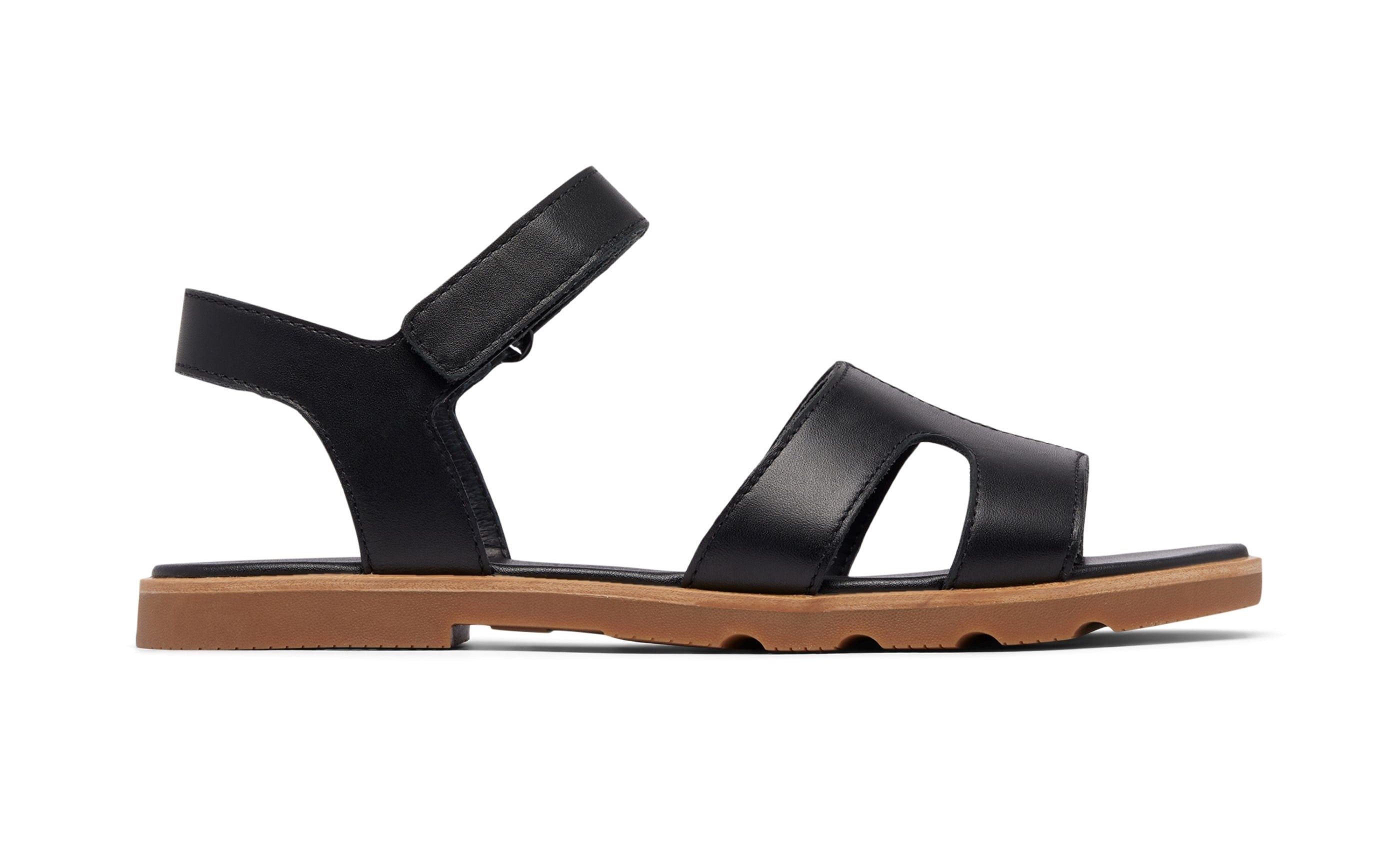Sorel Ella III Ankle Strap (Leder) schwarz Damen Sandale – Bild 4 von 5