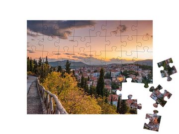 puzzleYOU Puzzle Stadt Kastoria, Westmazedonien, Griechenland, 48 Puzzleteile, puzzleYOU-Kollektionen Weitere Europa-Motive
