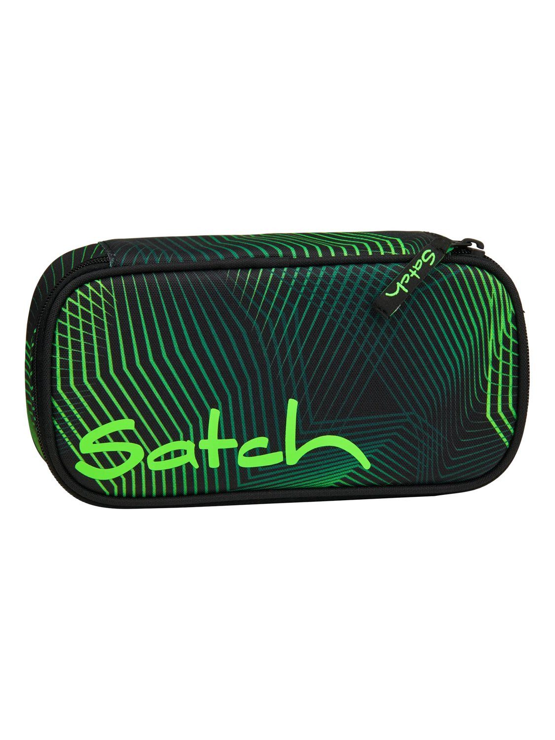 Satch Federmäppchen Schlamperbox, (1-tlg), inklusive Geodreieck und Stundenplan