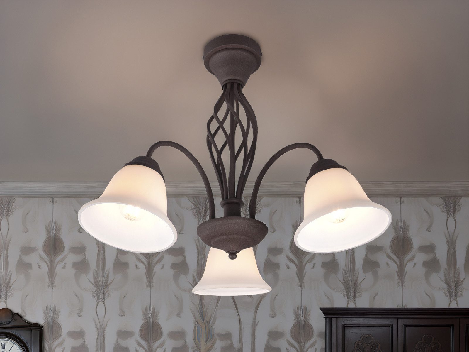 TRIO Leuchten LED Deckenleuchte, Dimmfunktion, LED wechselbar, extern dimmb günstig online kaufen