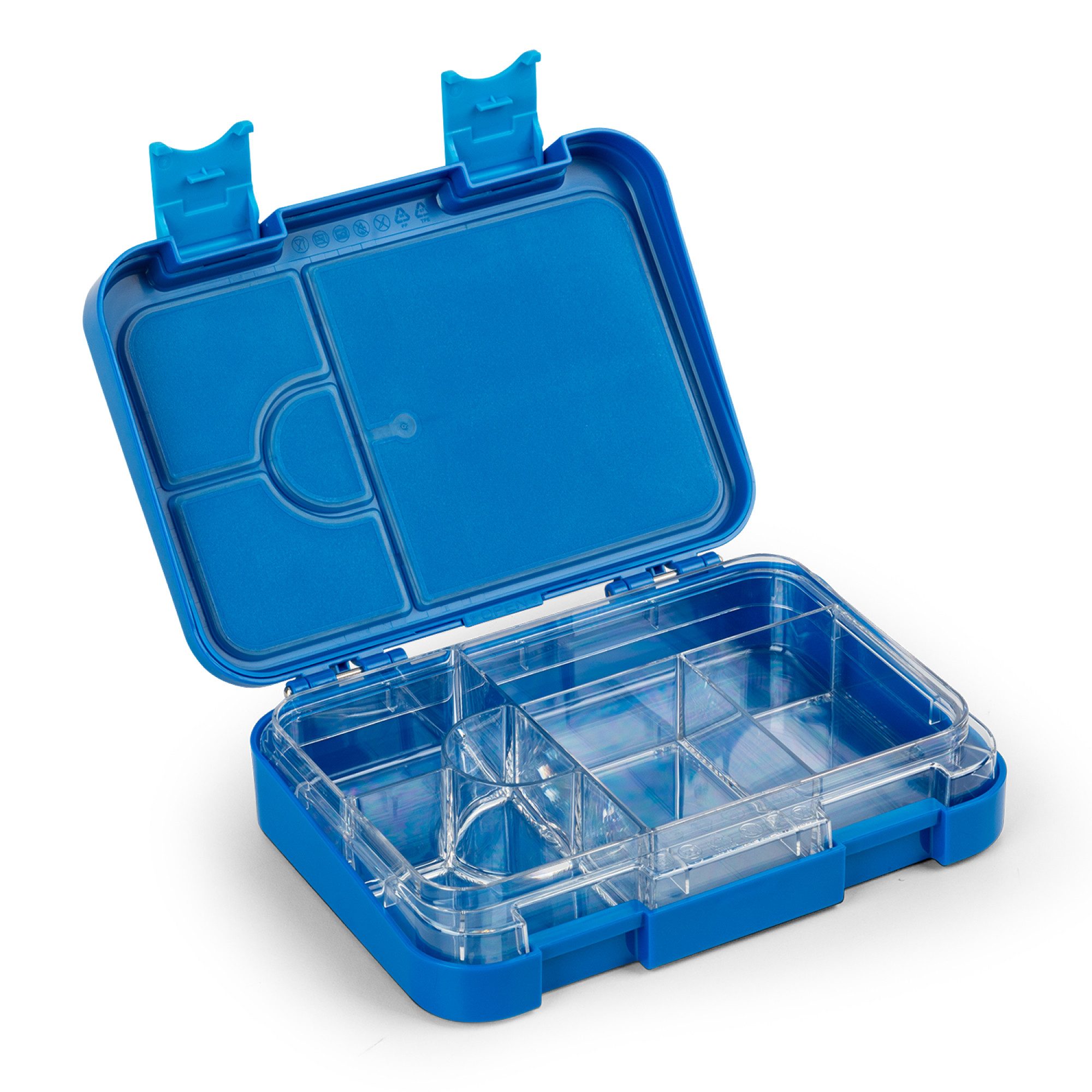 Klarstein Frischhaltedose junior Lunchbox Brotdose mit Fächern, Tritan, (Packung)