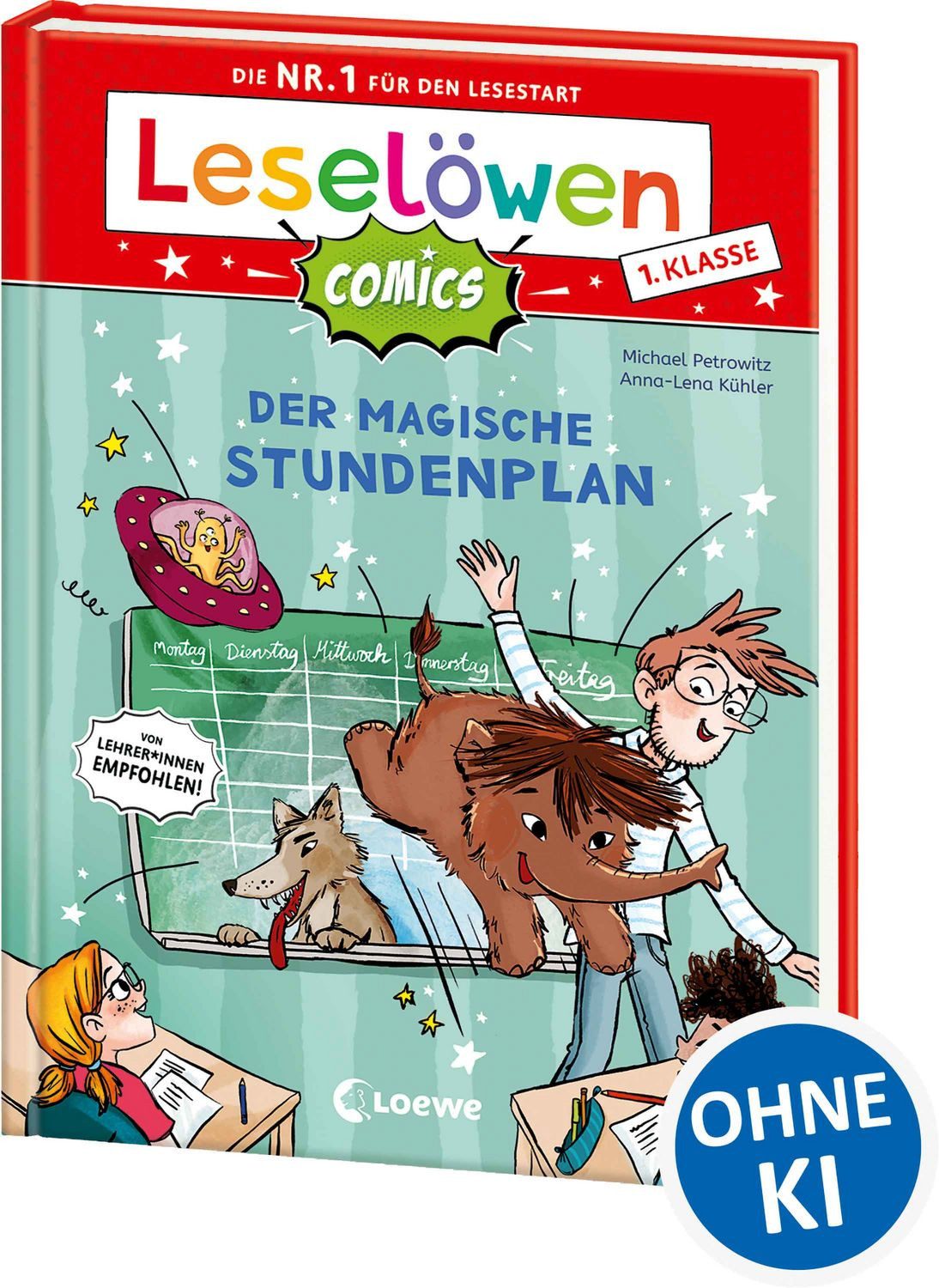 Leselöwen Comics 1. Klasse - Der magische Stundenplan / Michael Petrowitz