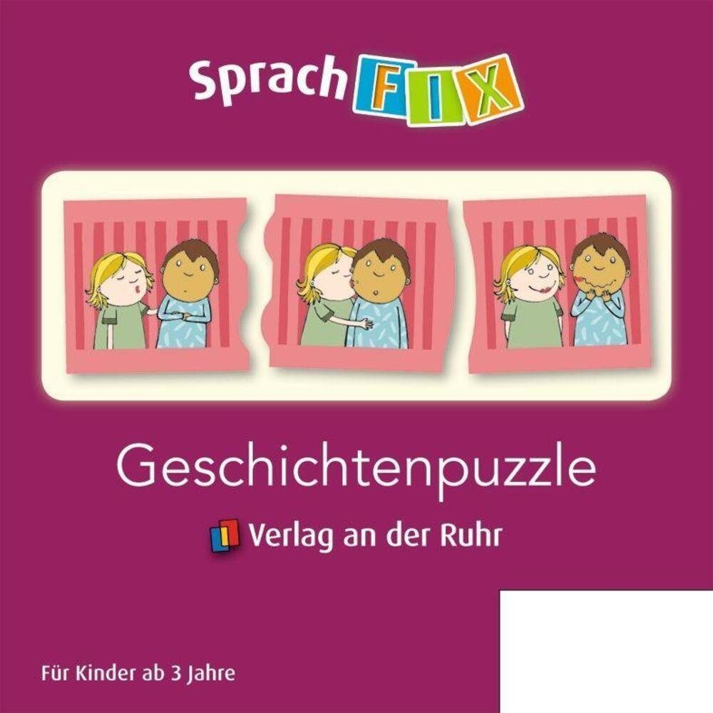 Verlag an der Ruhr Spiel, Sprachfix Geschichtenpuzzle - Set 1