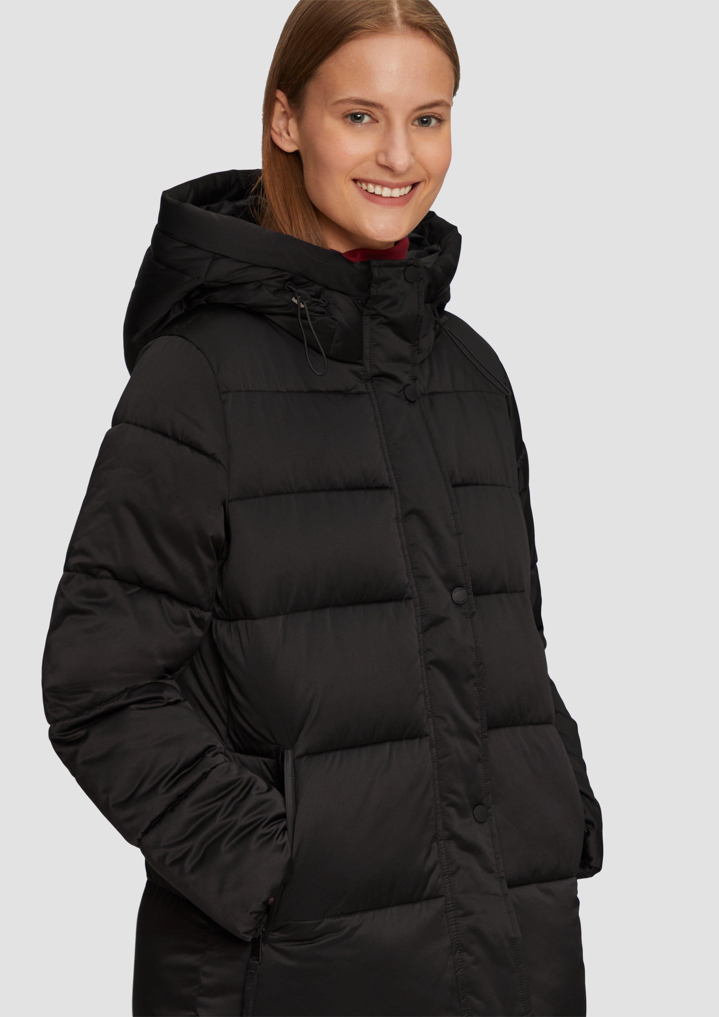 s.Oliver Funktionsmantel Puffermantel in Satin-Optik günstig online kaufen