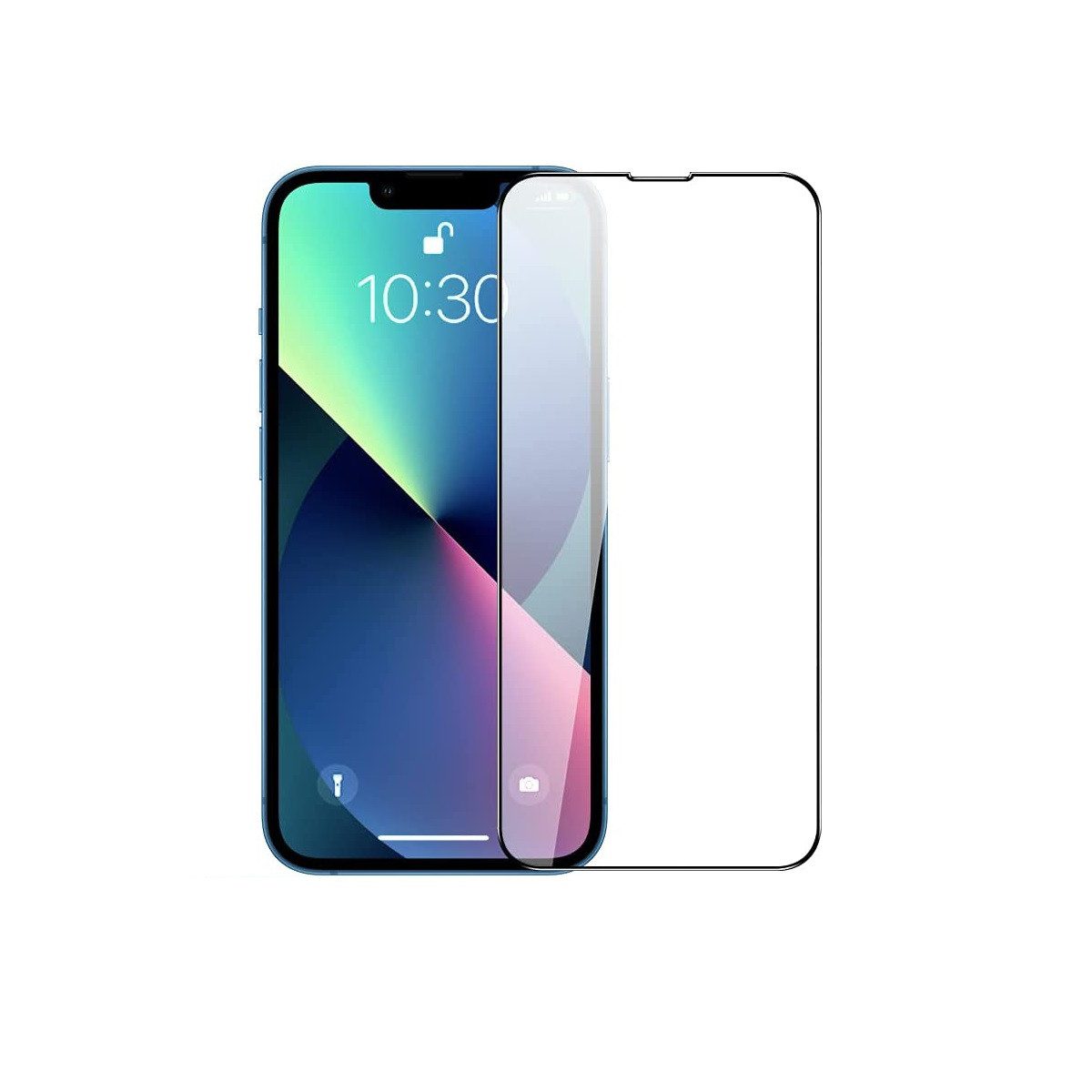 Ventarent Schutzfolie Panzerfolie für Apple iPhone 15, (Displayschutz 9H Härtegrad, 2-St., + Reinigungsset), Displayfolie Schutzfolie 2 Stück für iPhone 15 Glas Folie