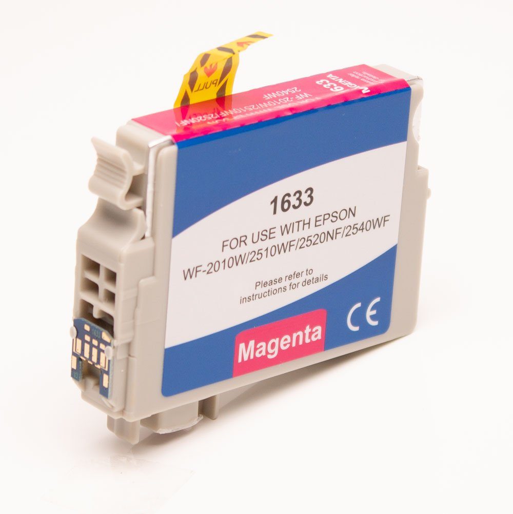 ABC Tintenpatrone (Kompatible Druckerpatrone für Epson 16XL Magenta Workforce, F2530WF WF2540WF WF2630WF WF2650DWFEpson WF2660DWF WF2750DWF WF2760DWF)
