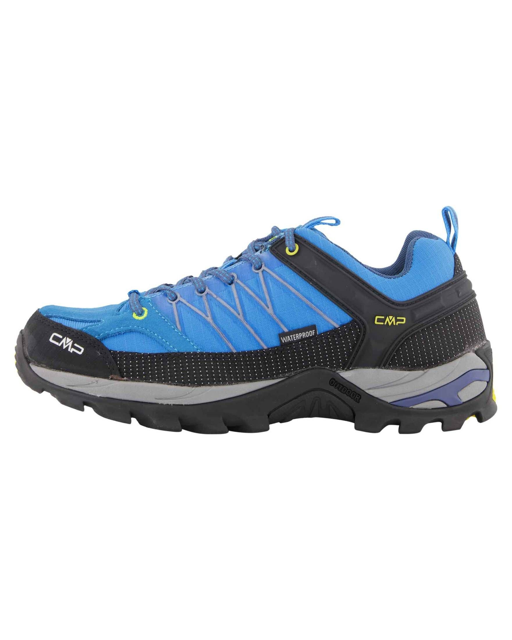 CAMPAGNOLO CMP Herren Wanderschuhe RIGEL LOW TREKKING SHOES WP Wanderschuh schwarz/blau (706)