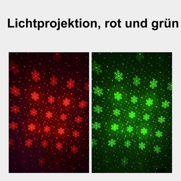 Oneid Projektionslampe Weihnachtsprojektionslampe - USB-Lichter Projektionsanpassung