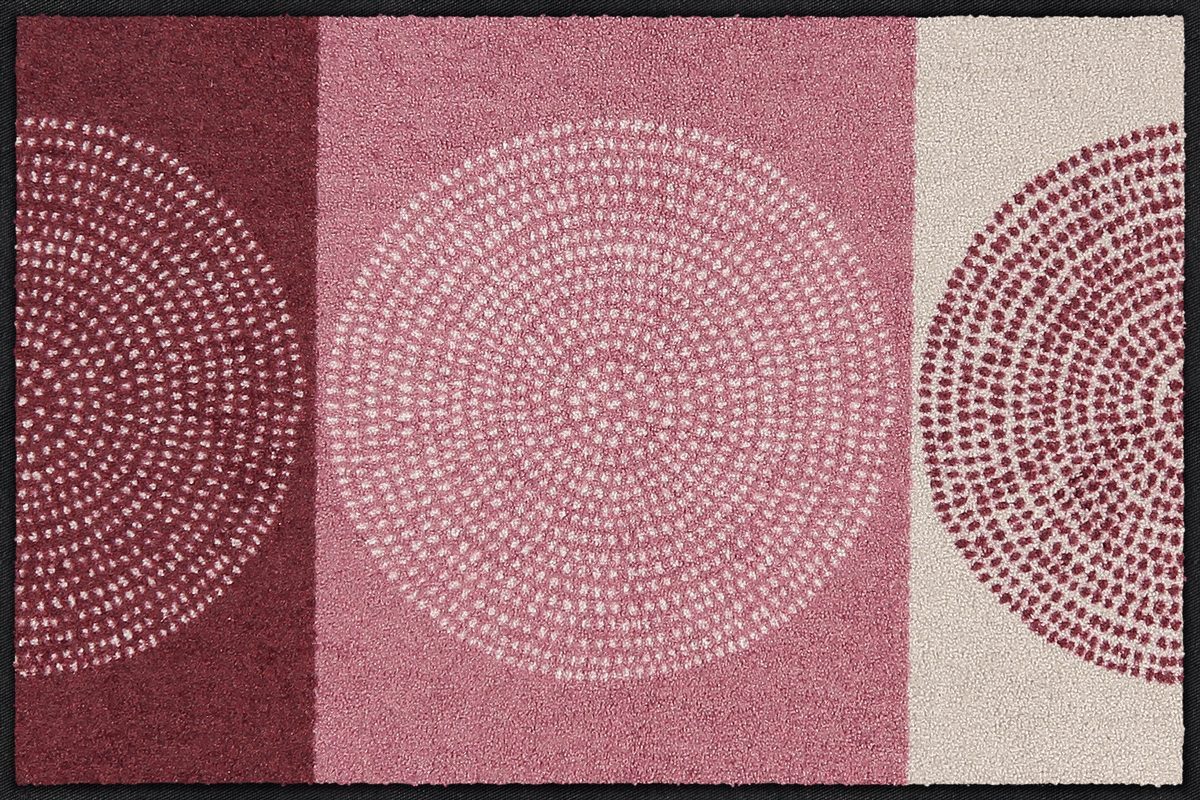 Salonloewe Fußmatte Fußmatte 50x75 Nestor rose, Eingangsmatte normal, Höhe: 500 mm