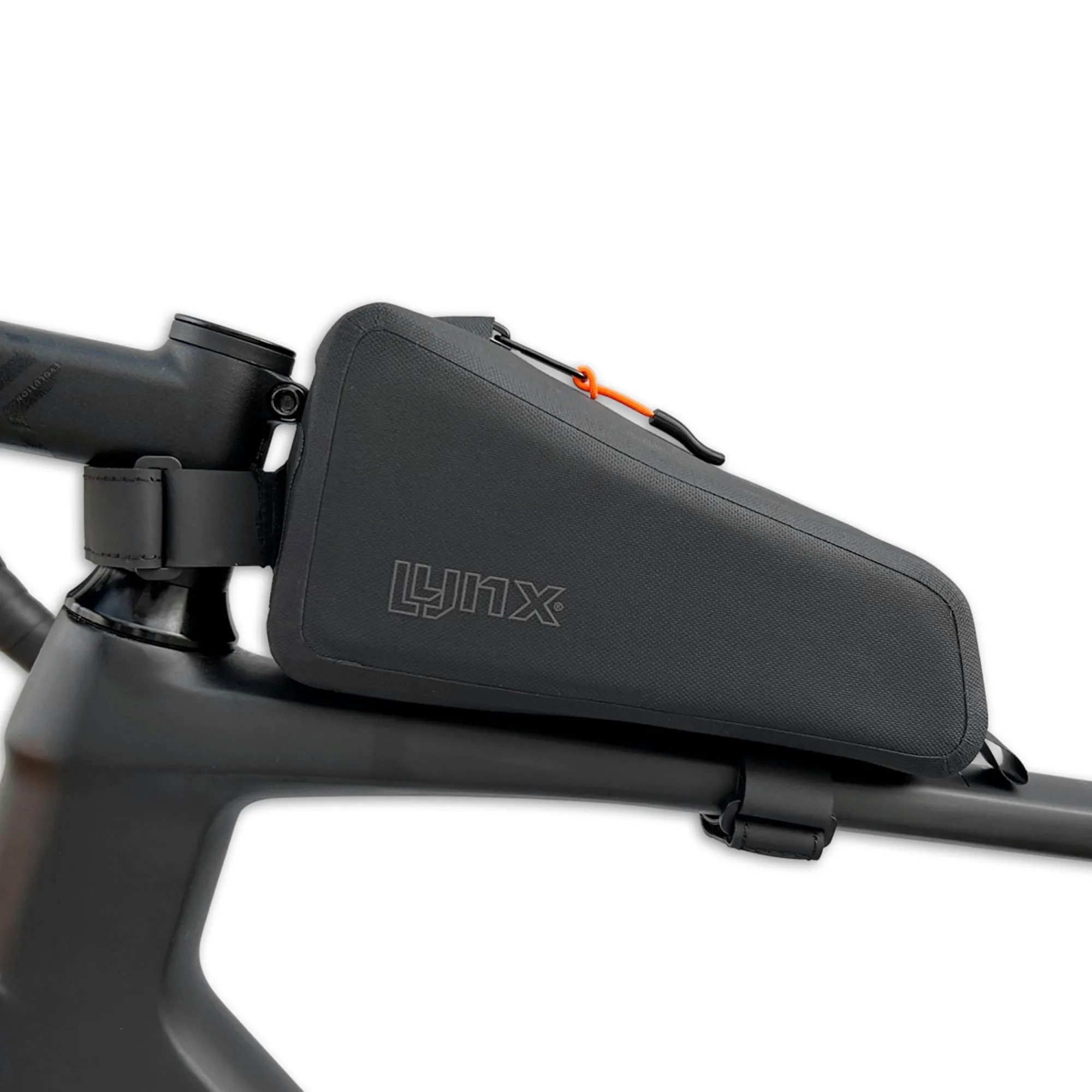 lynx Rahmentasche Lynx Wildtrack Top‑Tube Tasche wasserdicht Rahmentasche Klett