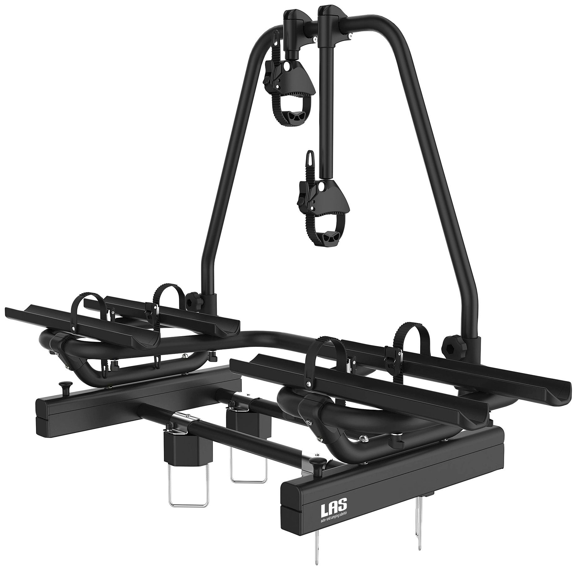 LAS Fahrrad-Deichselträger EUFAB 11846, für max. 2 Räder, (1-tlg), gleitend, E-Bike geeignet