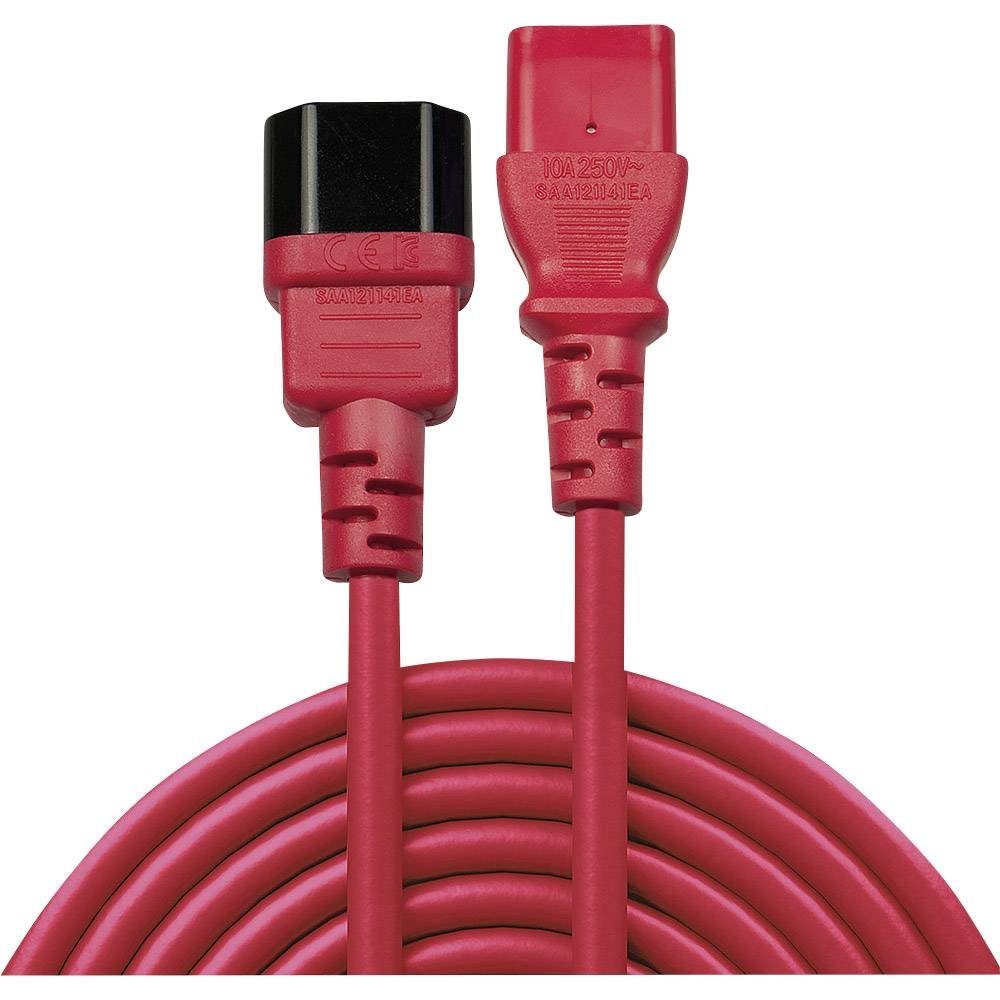 Lindy 0.5m IEC Verlängerung Computer-Kabel