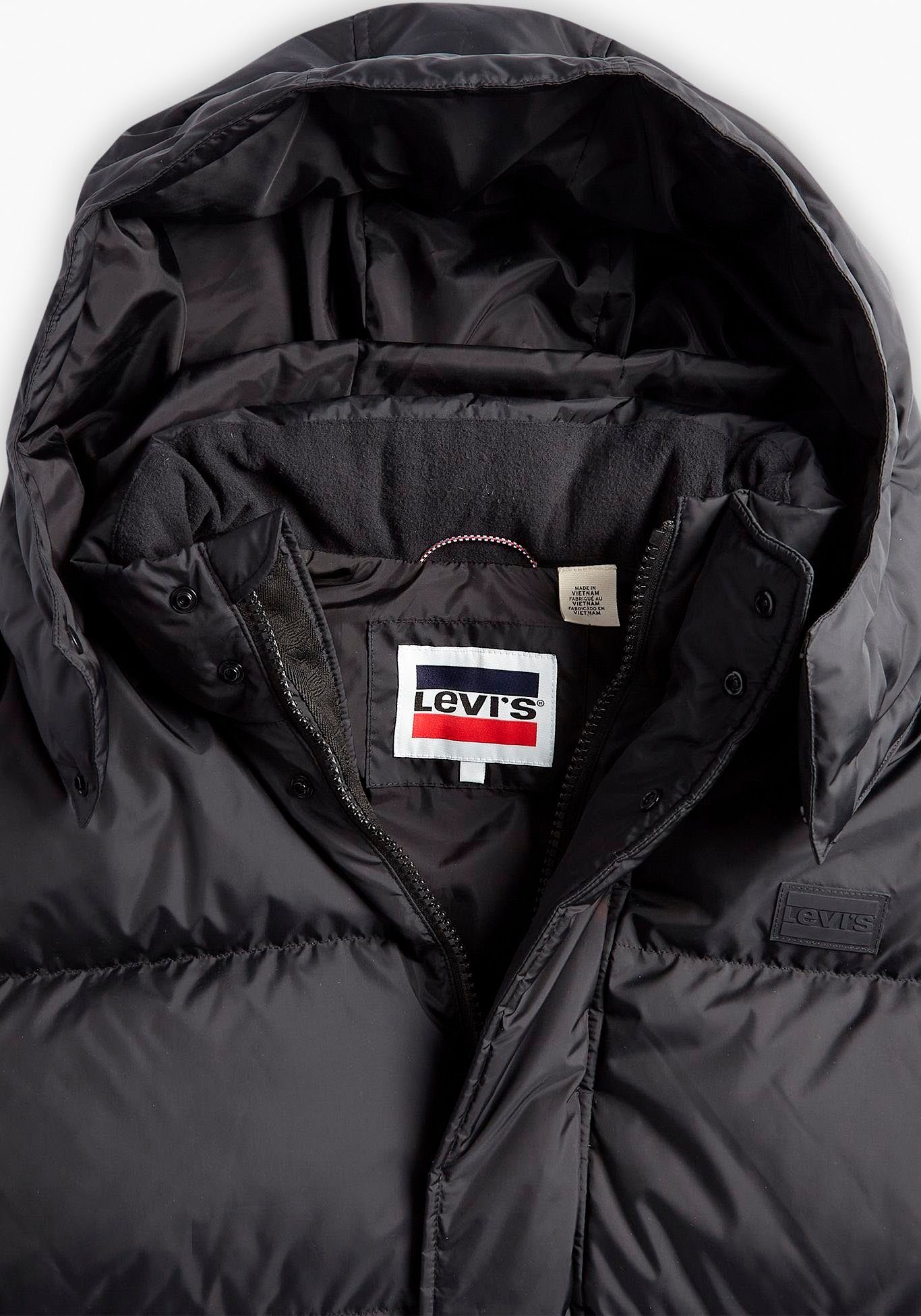 PUFFER Levi's® black Steppjacke jet LV SHORT LAUREL Jacke