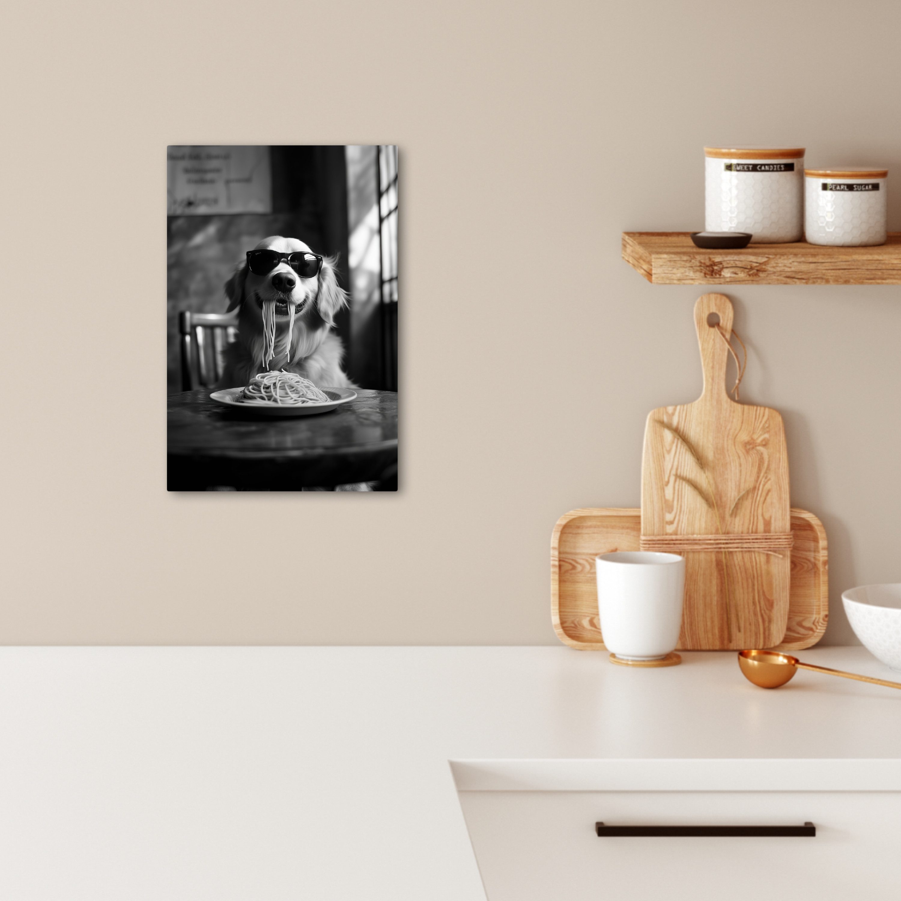 OneMillionCanvasses® Leinwandbild Golden Retriever - Hund - Fröhlich - Tell günstig online kaufen