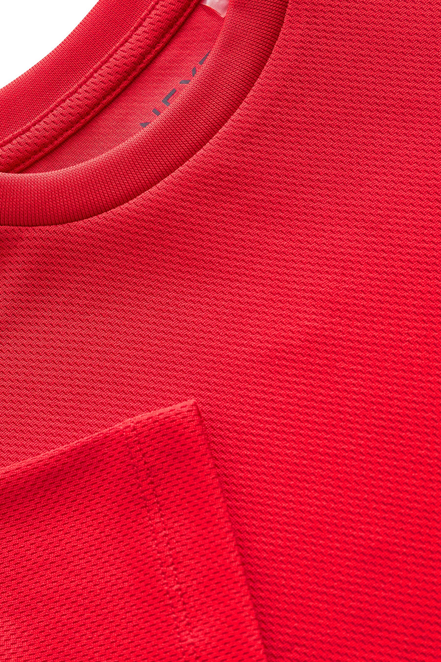 (1-tlg) T-Shirt Sport-T-Shirt Red Next