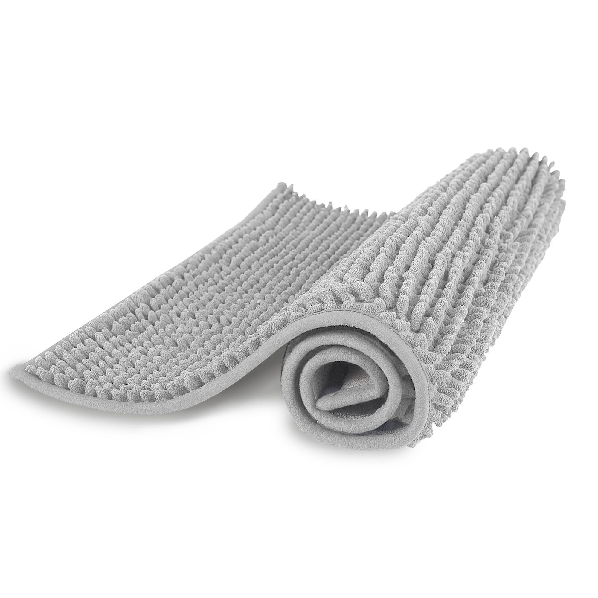 Bestlivings Badematte Chenille 60x90 cm, Höhe 20 mm, rutschhemmend beschichtet, saugstark, extra weich, schnell trocknend, Polyester, Rechteckig, XXL Badezimmerteppich - Badvorleger Duschvorleger