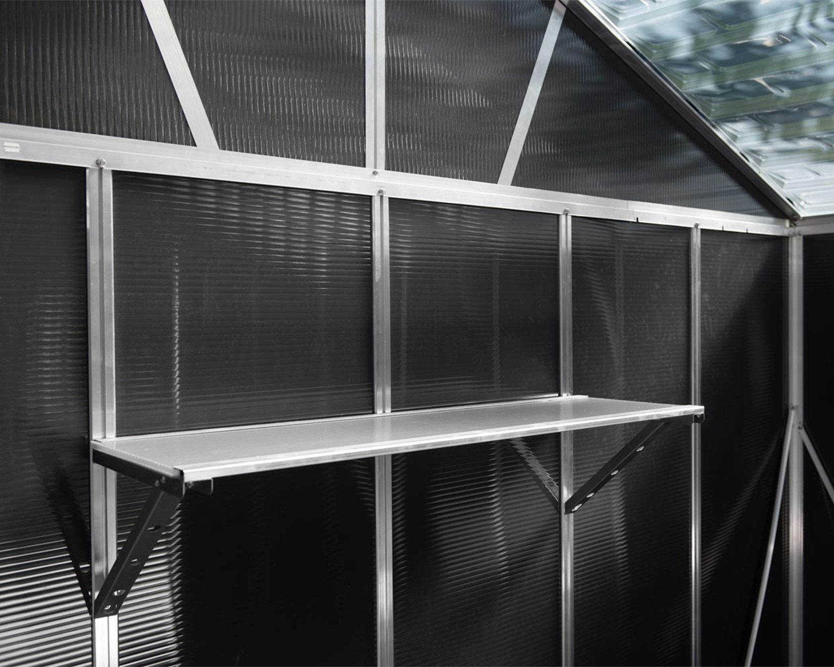 Palram - Canopia Anbauregal Gerätehauszubehör, erweiterbar