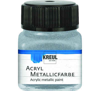 Kreul Künstlerstift Kreul Acryl Metallicfarbe silber 20 ml