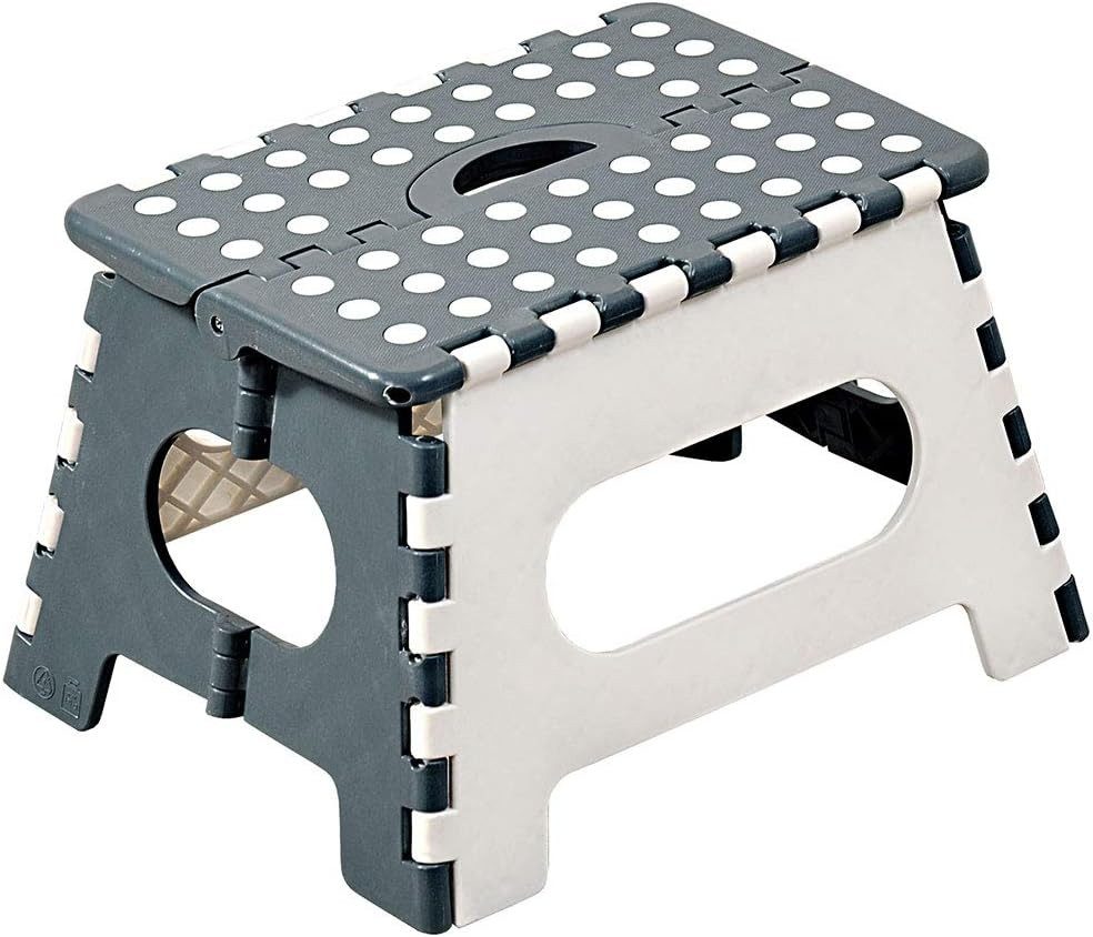 KESPER® Klapptritt Klapptritt, weiß/grau (1-St)