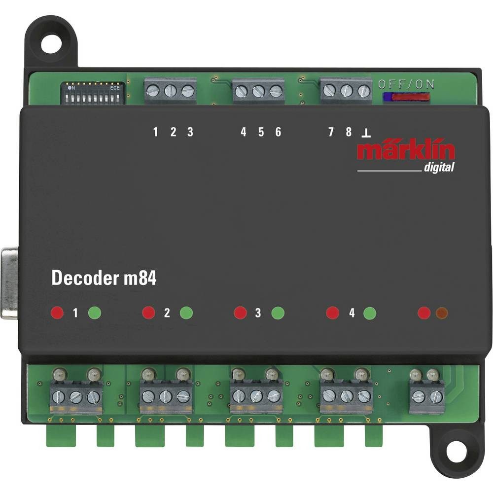 Modelleisenbahn-Weichenantriebe Decoder M84