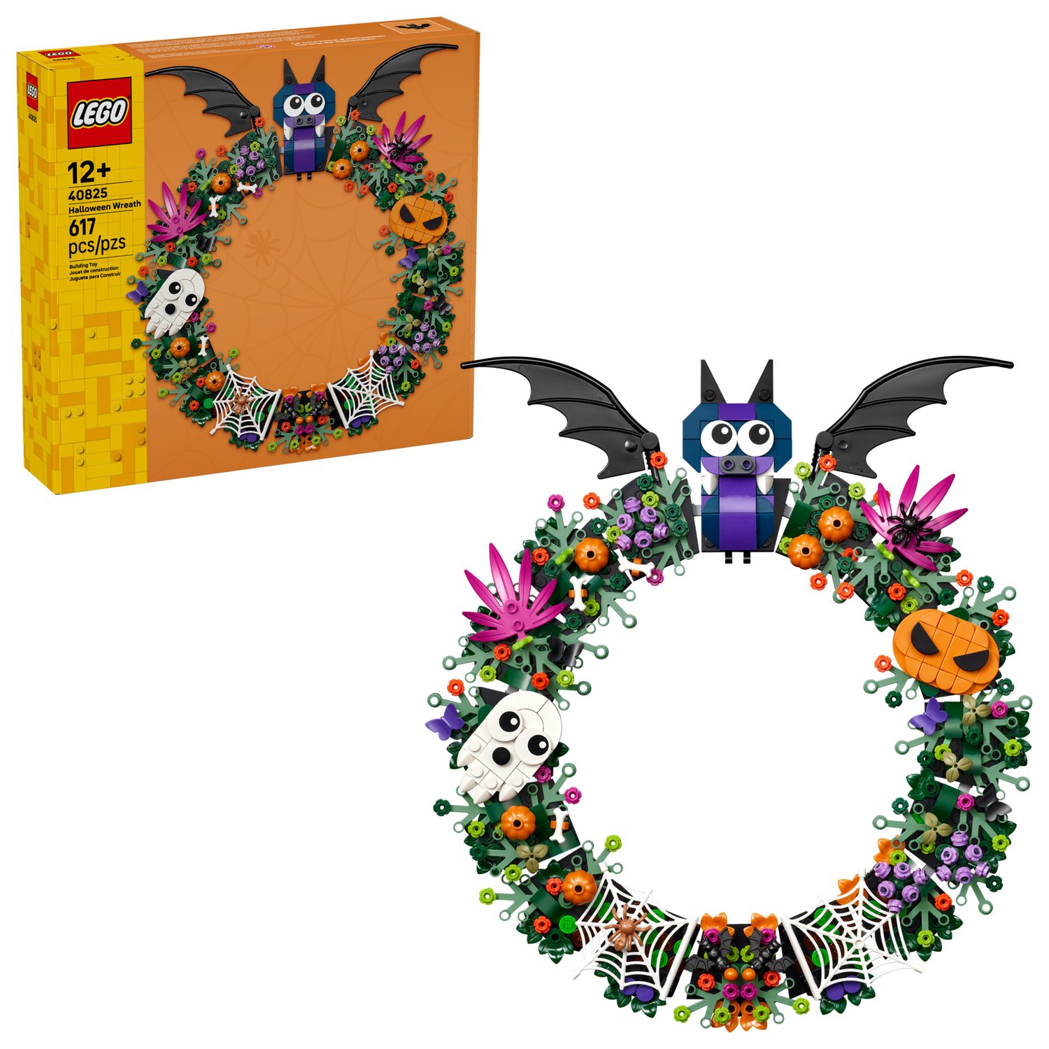 LEGO® Sonstiges 40825 Halloweenkranz Spielbausteine, (Set, 617 St., Set) günstig online kaufen