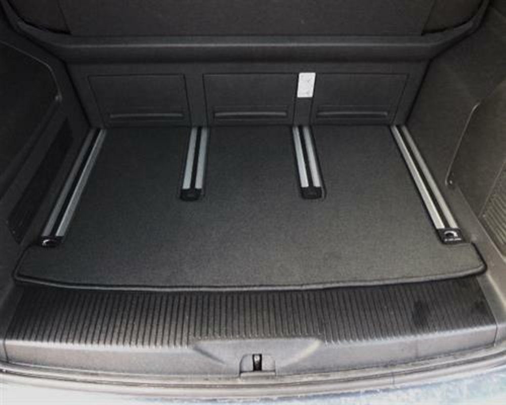 VW Multivan, Multivan VW T6.1 Kofferraummatte Türen, für für Tisch T6 Kofferraum Modelle Gastraum DSX passend 2 ohne Multivan für Teppich