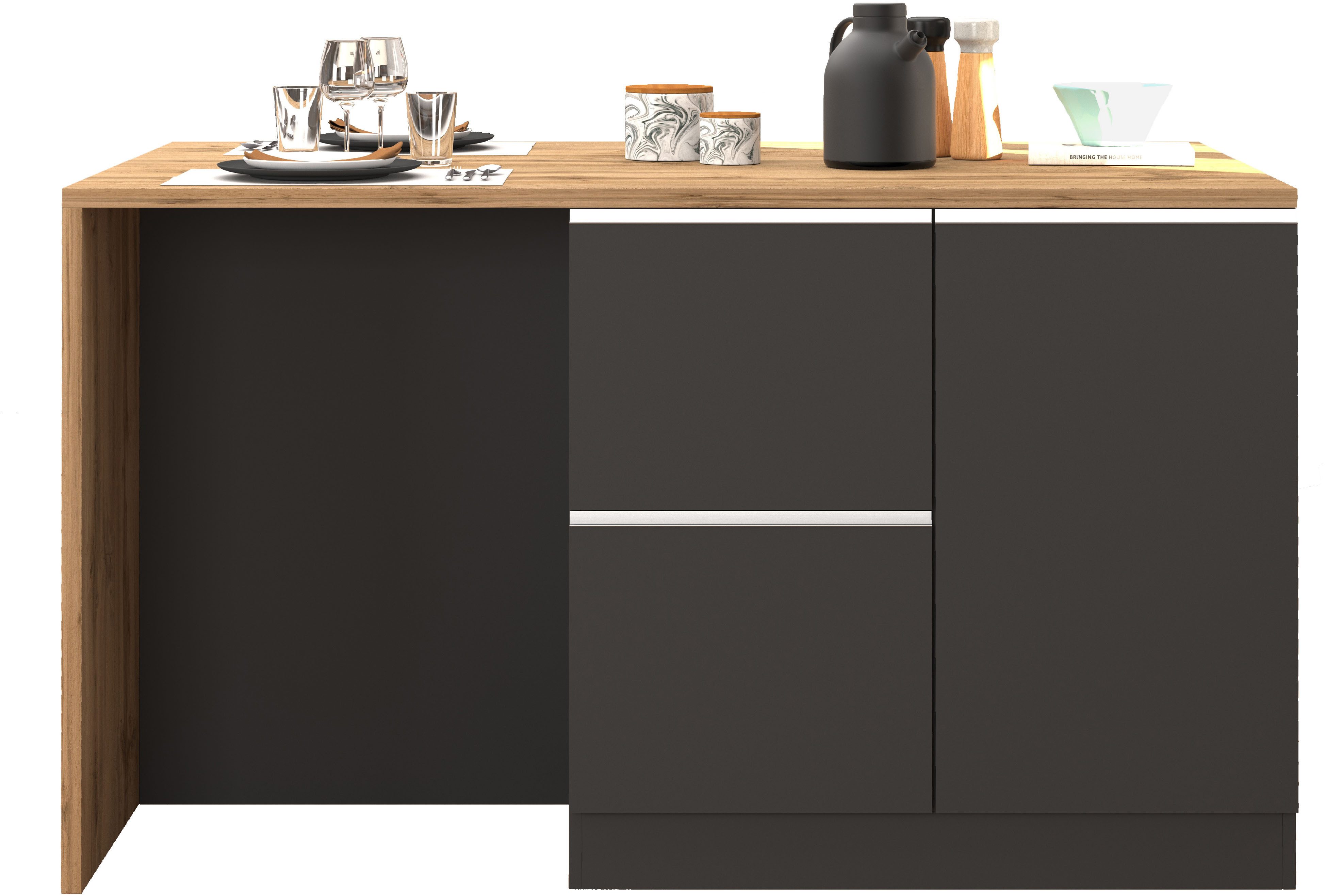 KOCHSTATION Kücheninsel KS-Sole, Kochinsel, Küchenarbeitsblock, Inselküche, günstig online kaufen