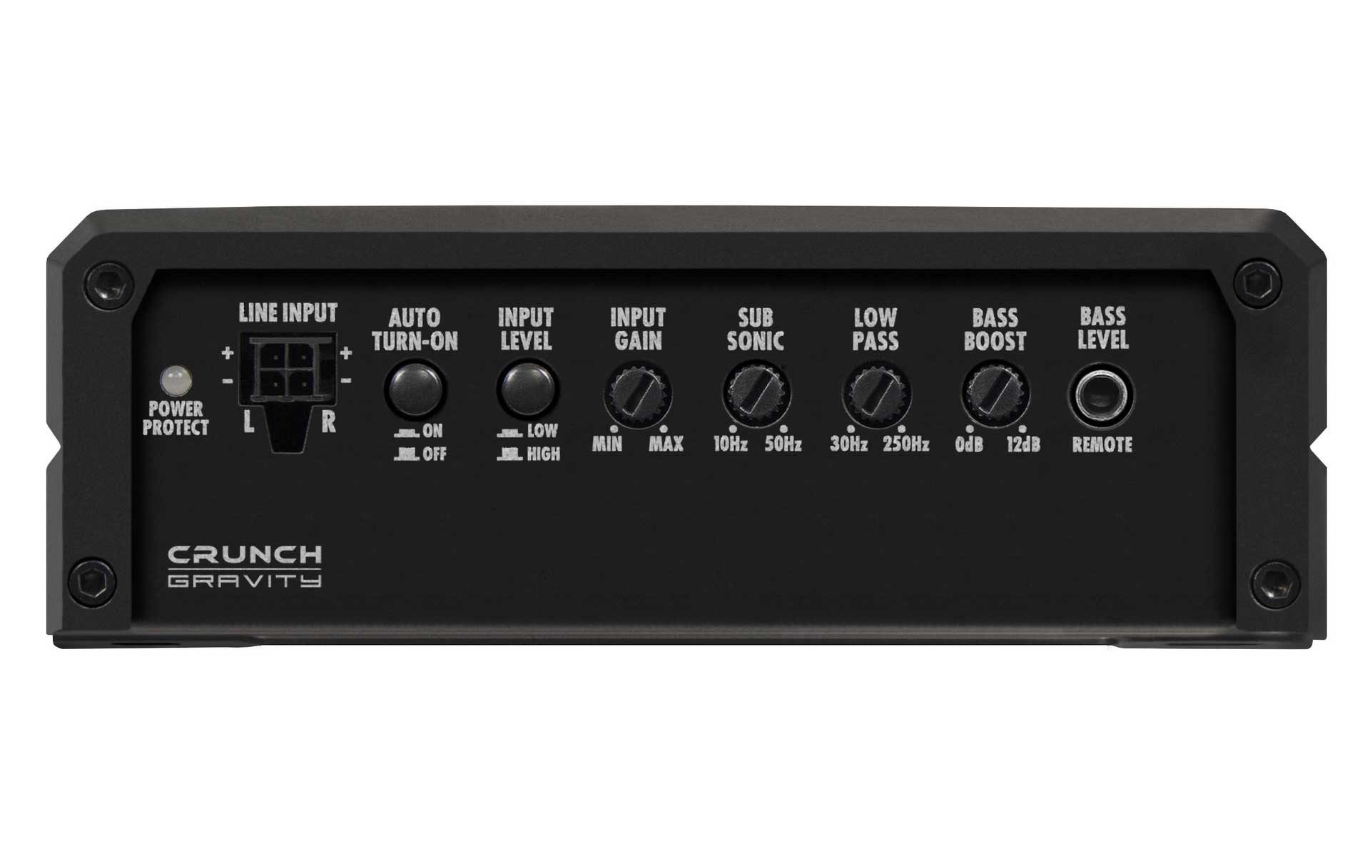 Crunch GTX 3000.1D 1-Kanal Class D Digital Mono-Verstärker Endverstärker (Anzahl Kanäle: 1)